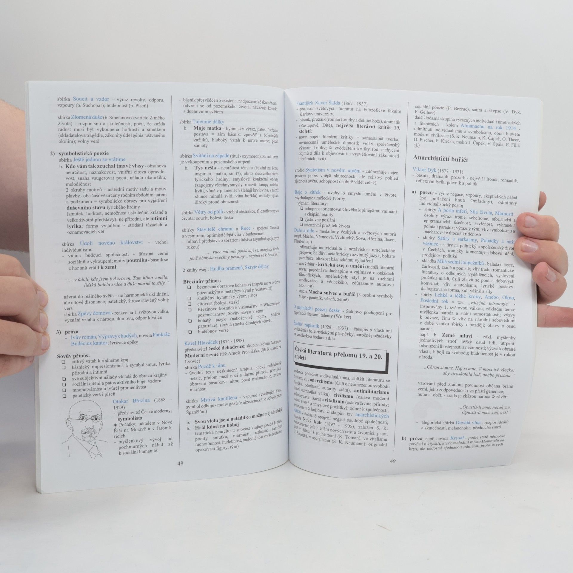 Marie Sochrová Literatura v kostce pro střední školy