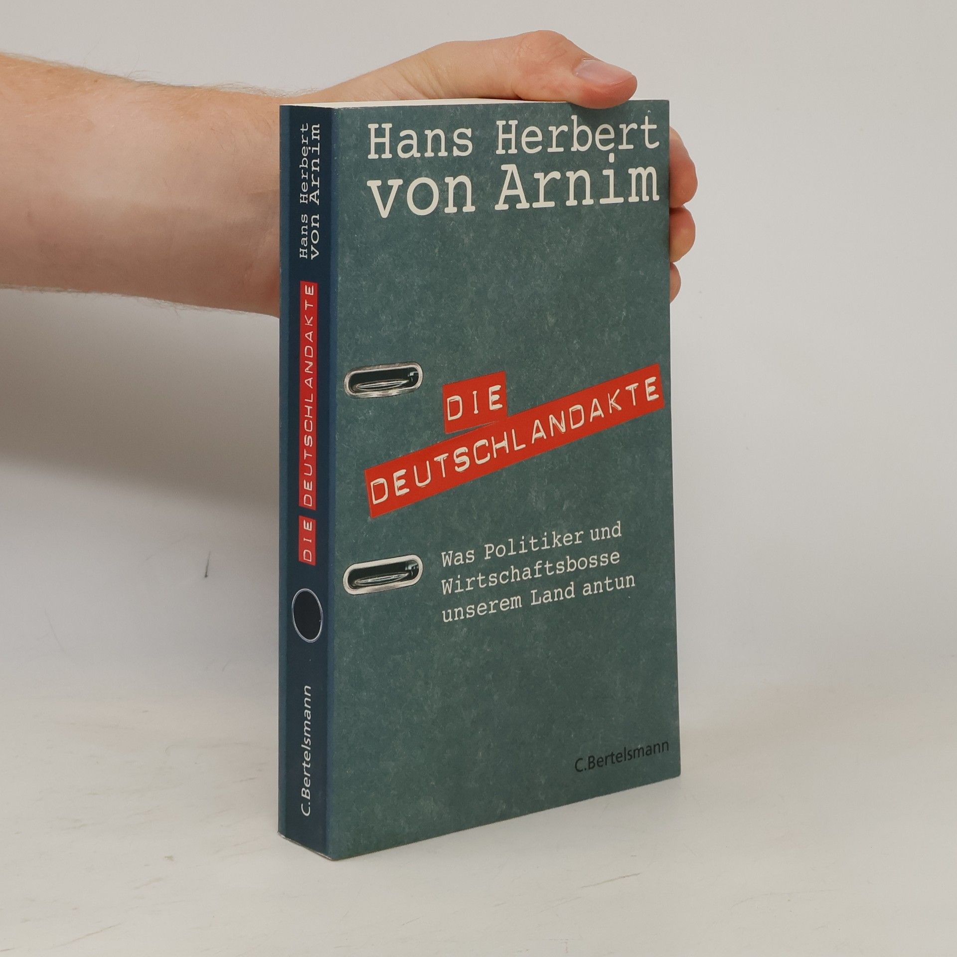 Hans Herbert von Arnim Die Deutschlandakte