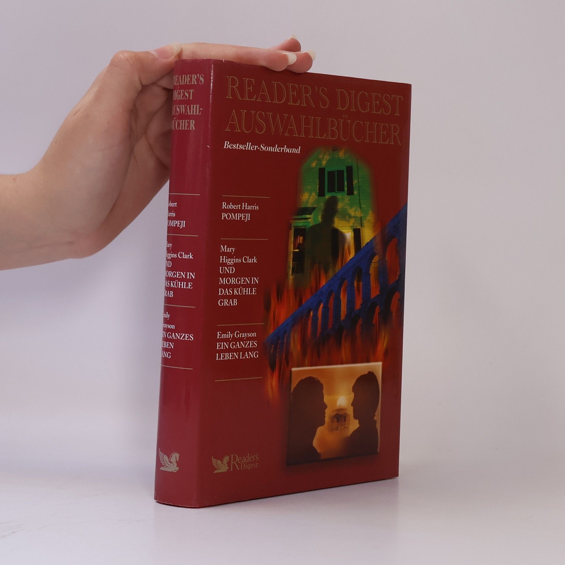 Robin Cook Readers Digest Auswahlbücher. Pompeji. Und Morgen in das Kühle grab. Ein ganzes leben Lang