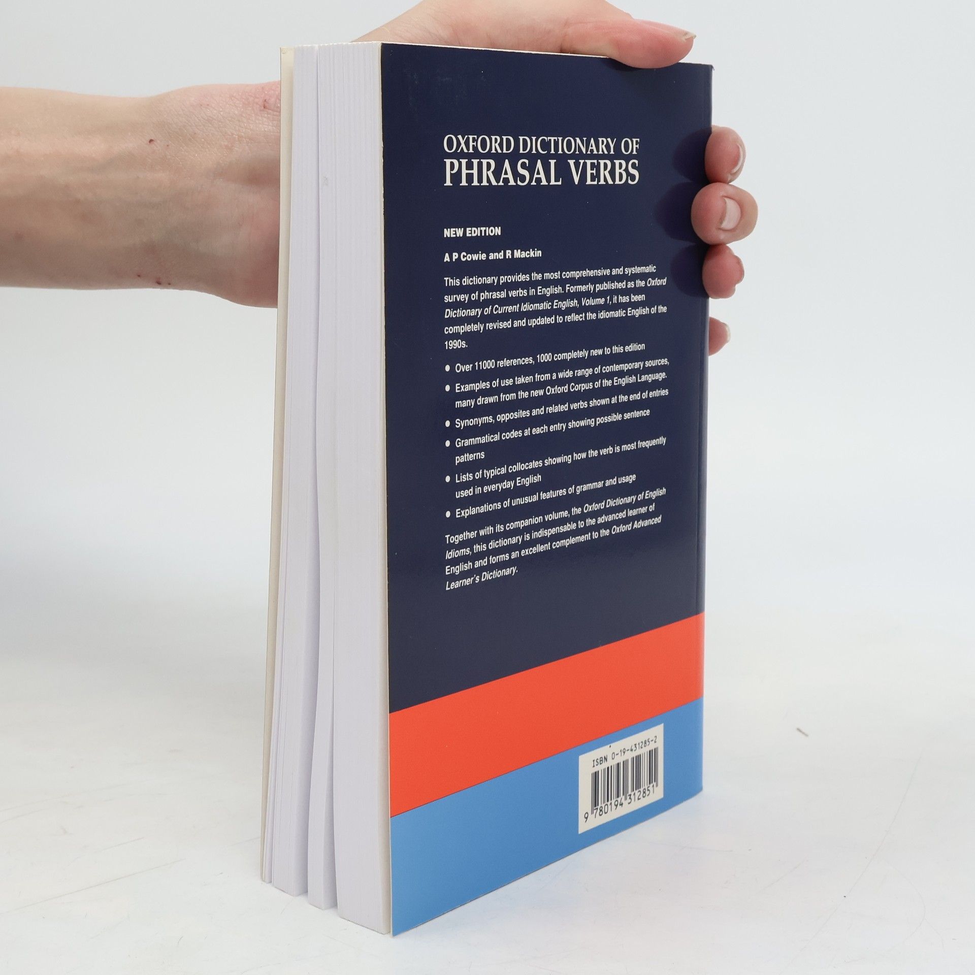 Anthony Paul Cowie Oxford dictionary of phrasal verbs