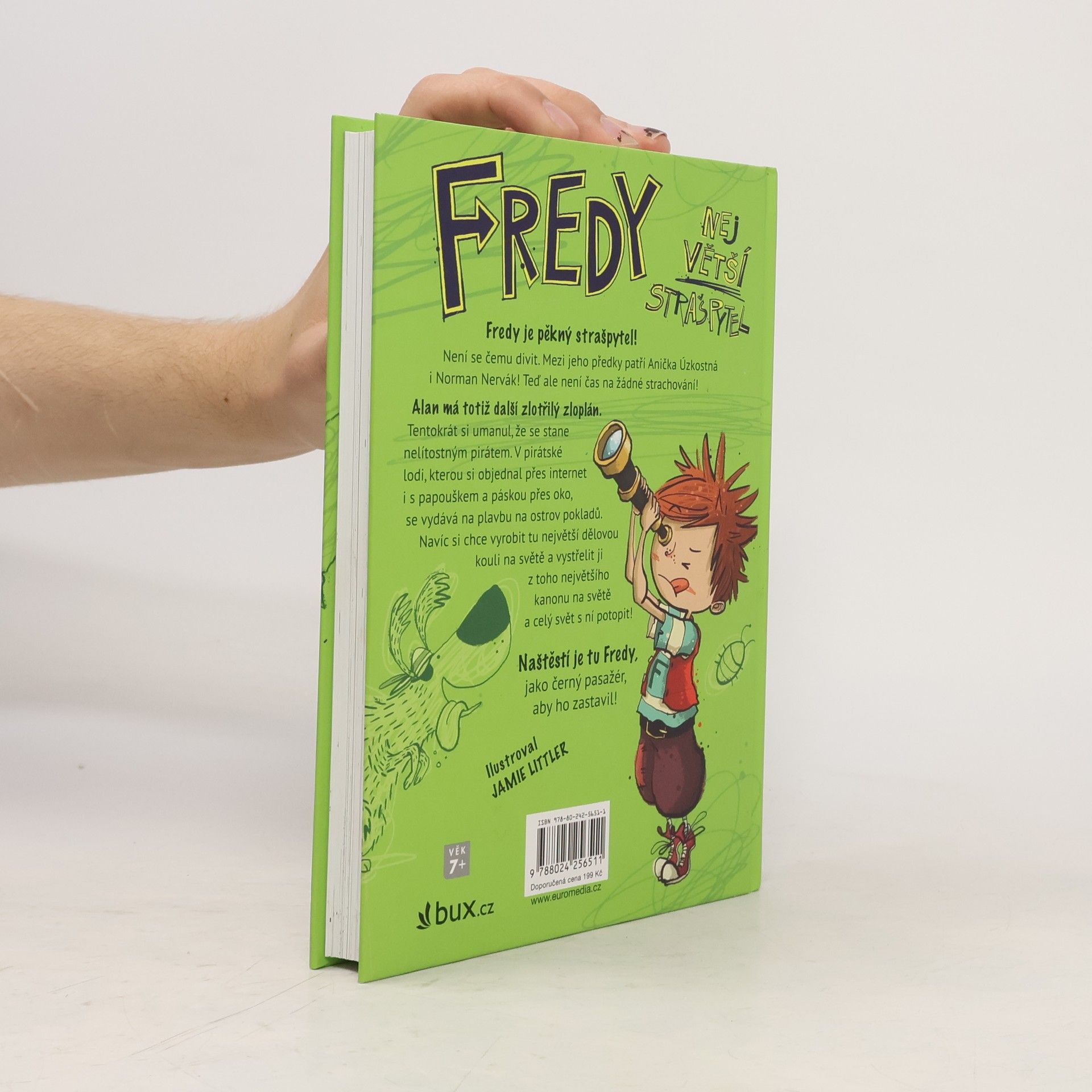 Georgia Pritchett Fredy. Největší strašpytel bojuje s pirátem
