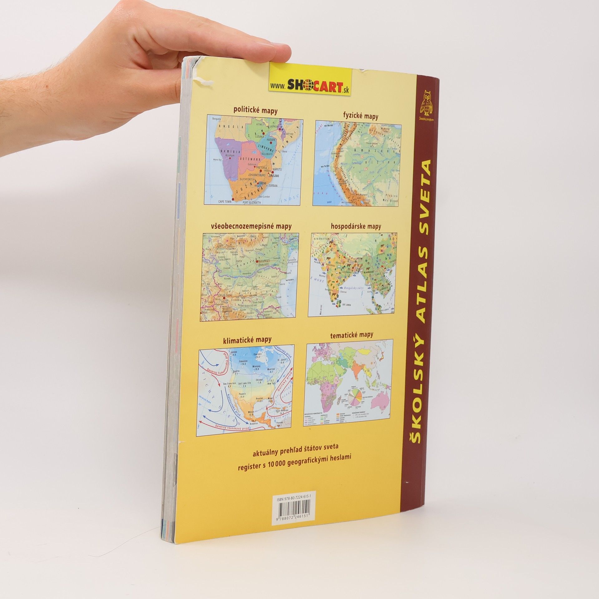 Various authors Školský atlas sveta