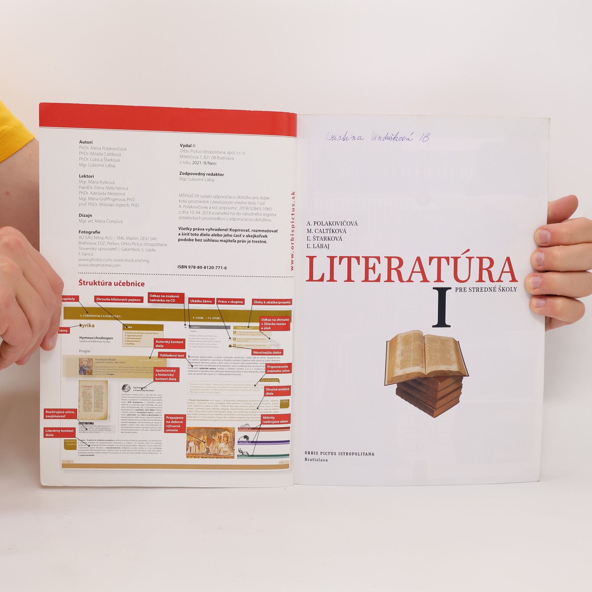 A. Polakovičová Literatúra pre stredné školy I.