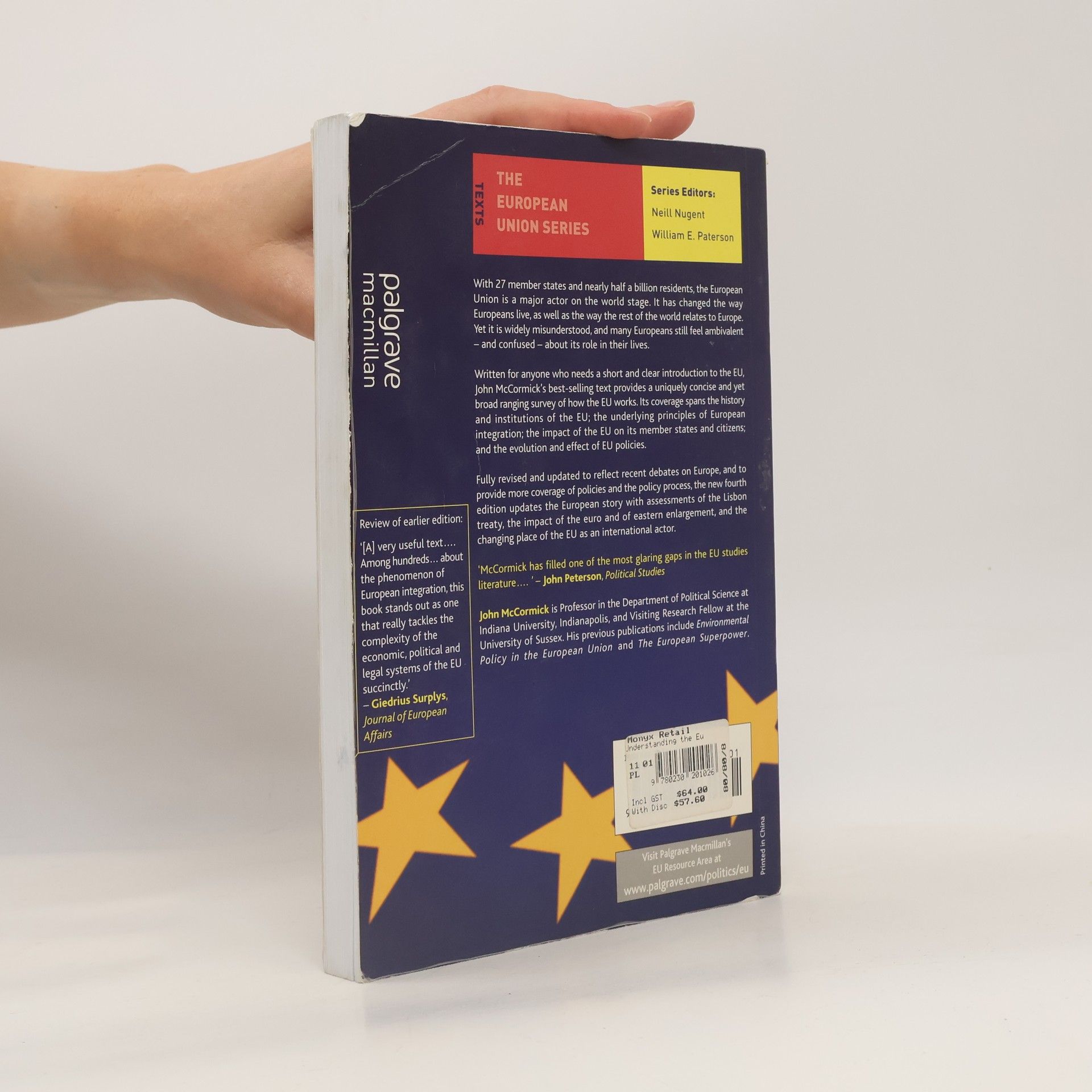 John McCormick The European Union Series: Understanding the European Union