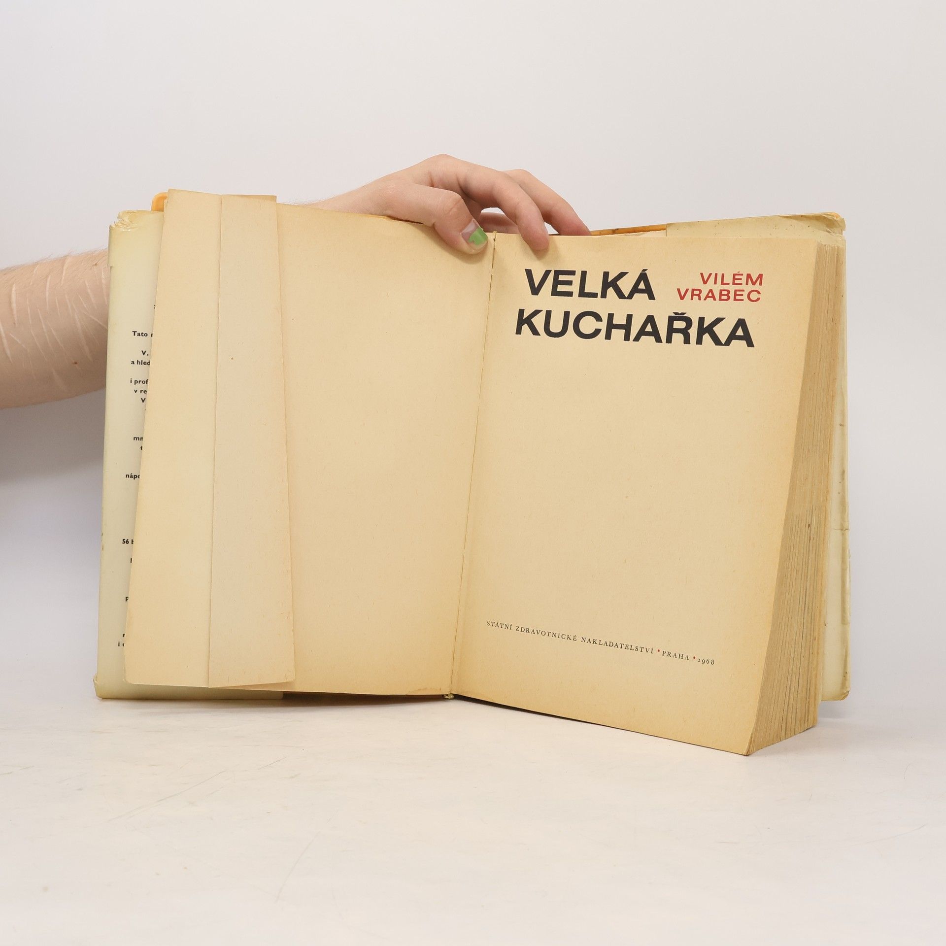 Vilém Vrabec Velká kuchařka