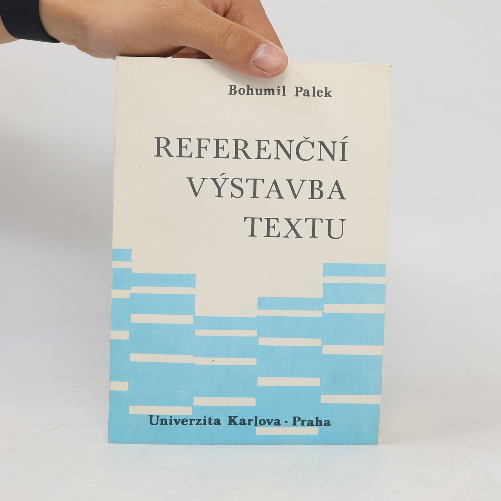 Bohumil Palek Referenční výstavba textu