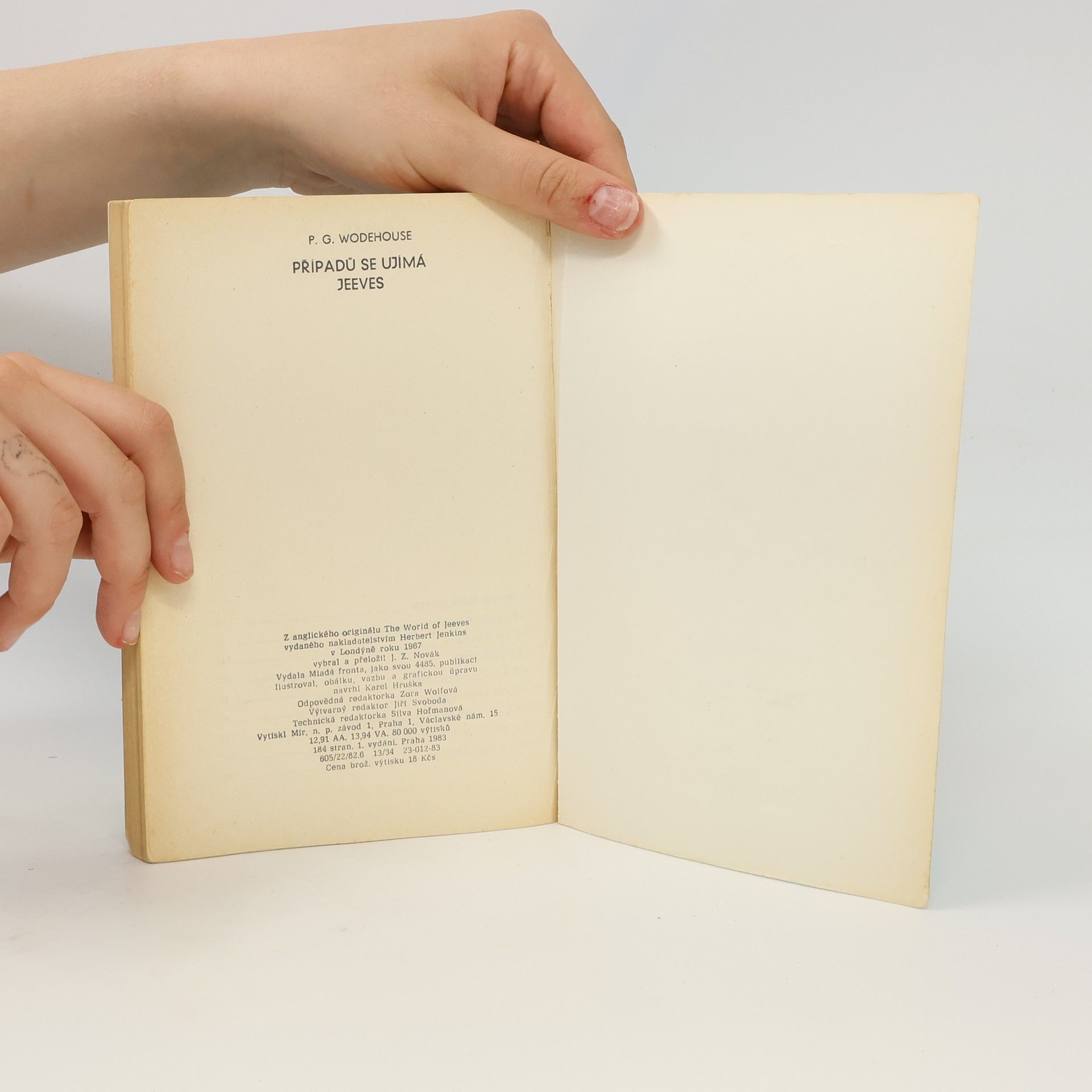 Pelham Wodehouse Případů se ujímá Jeeves
