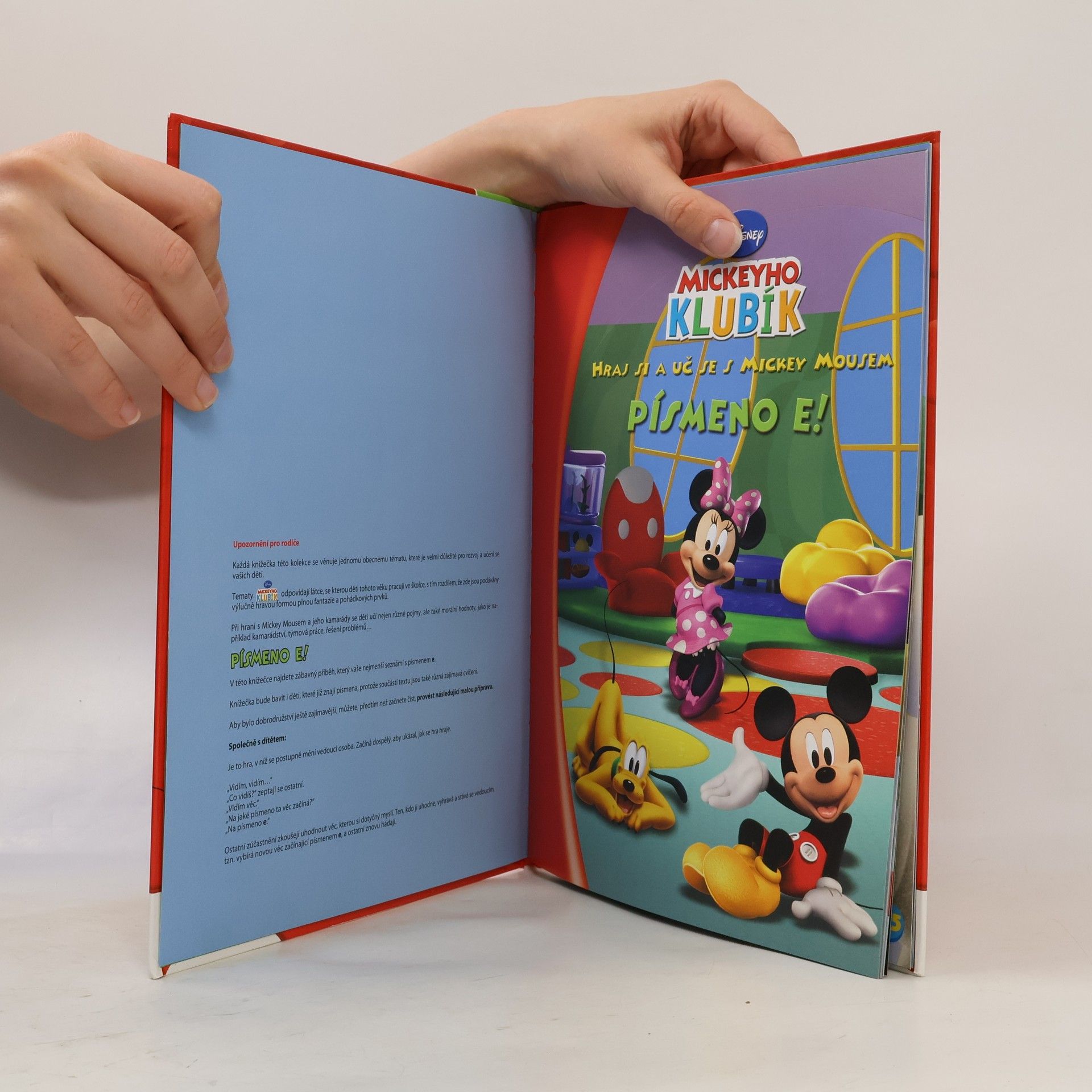 Various authors Hraj si a uč se s Mickey Mousem 10. Písmeno E!