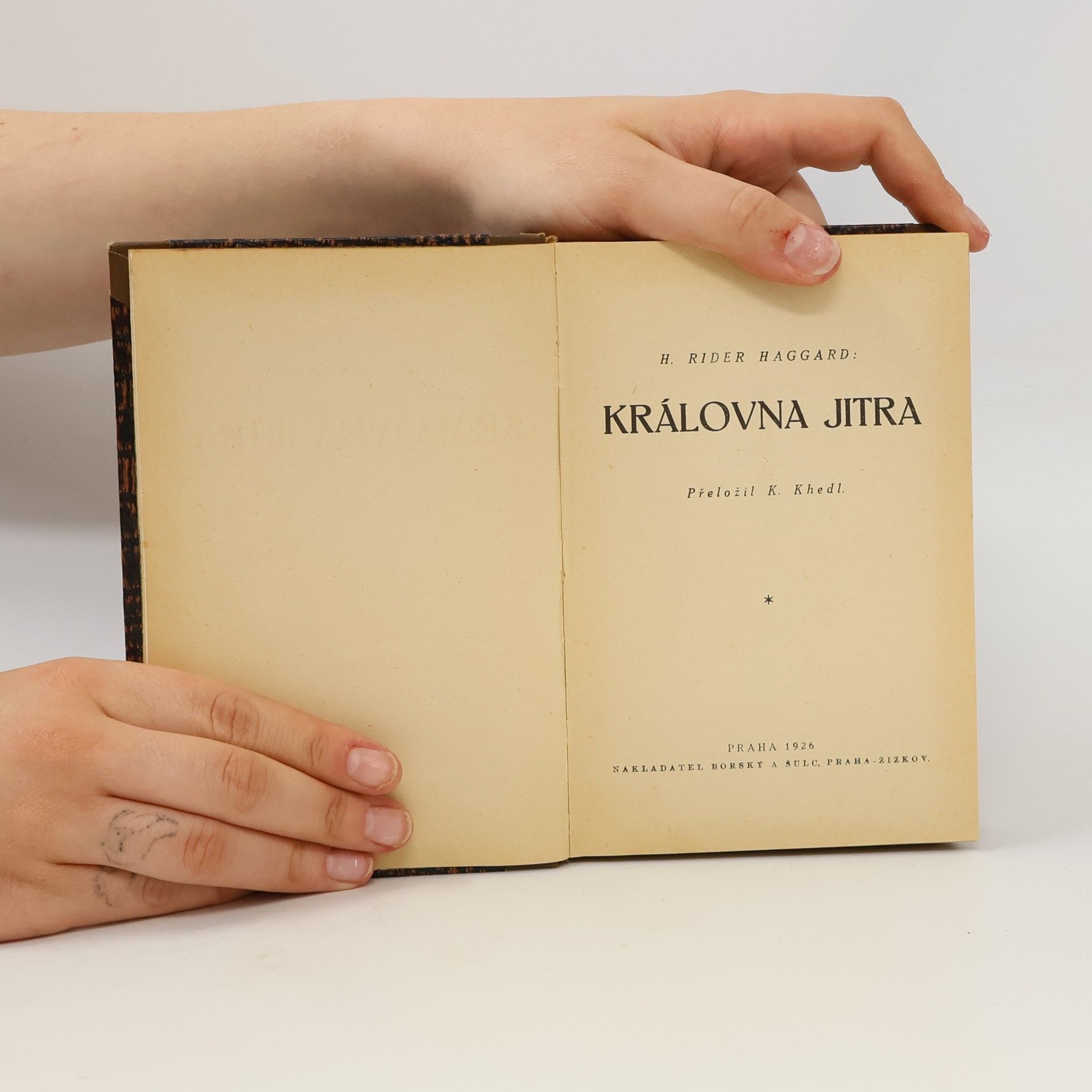 Henry Rider Haggard Královna jitra