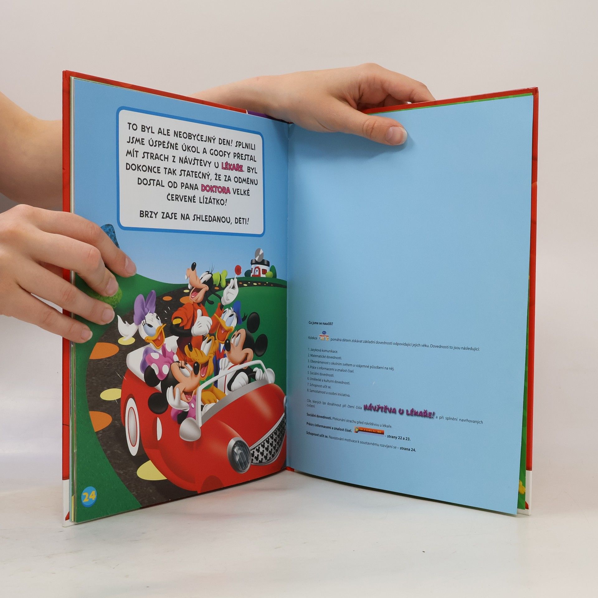 Autorenkollektiv Hraj si a uč se s Mickey Mousem 21. Návštěva u lékaře!
