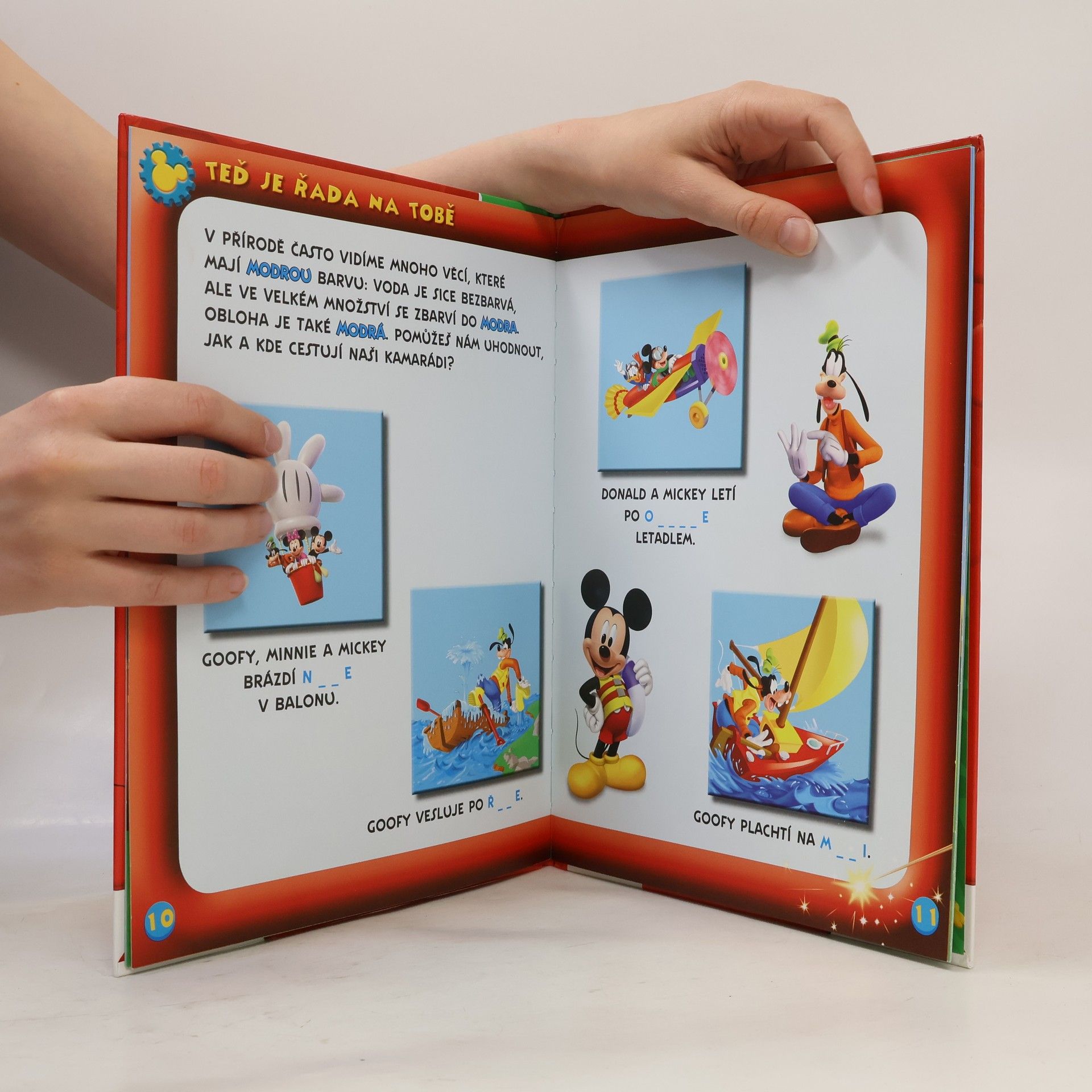 Autores varios Hraj si a uč se s Mickey Mousem 20. Modrá!
