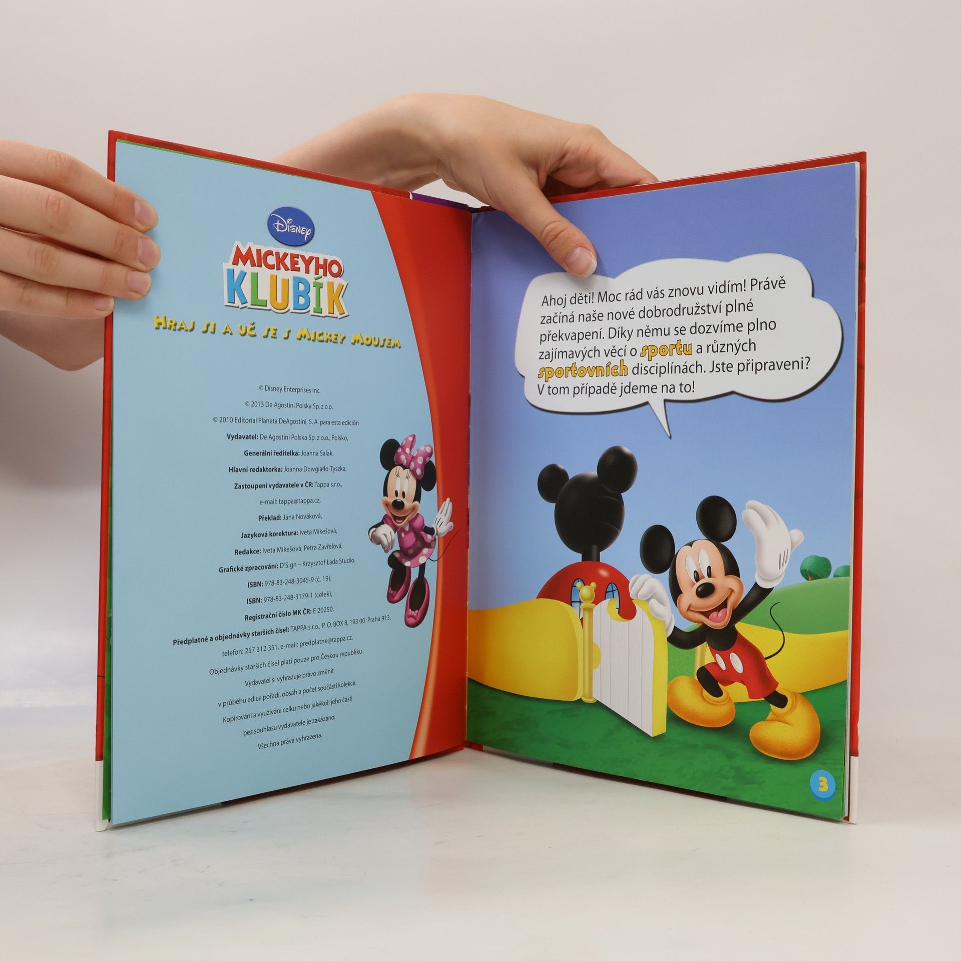 Kolektív autorov Mickeyho Klubík. Hraj si a uč se s Mickey Mousem. 19 Sport