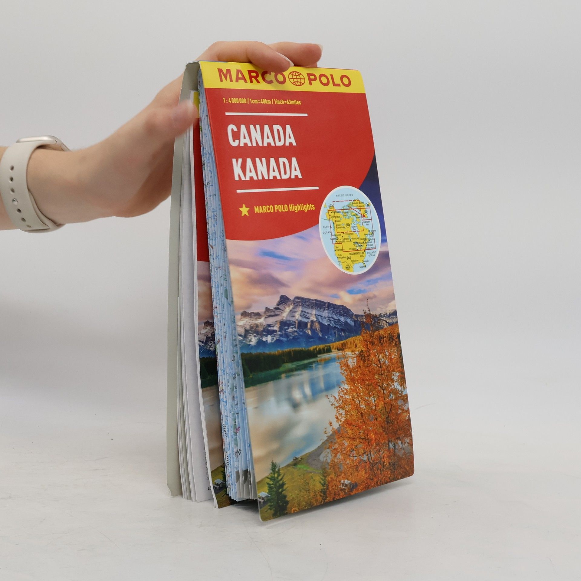 Auteurscollectief Kanada 1:4M/mapa(ZoomSystem)MD