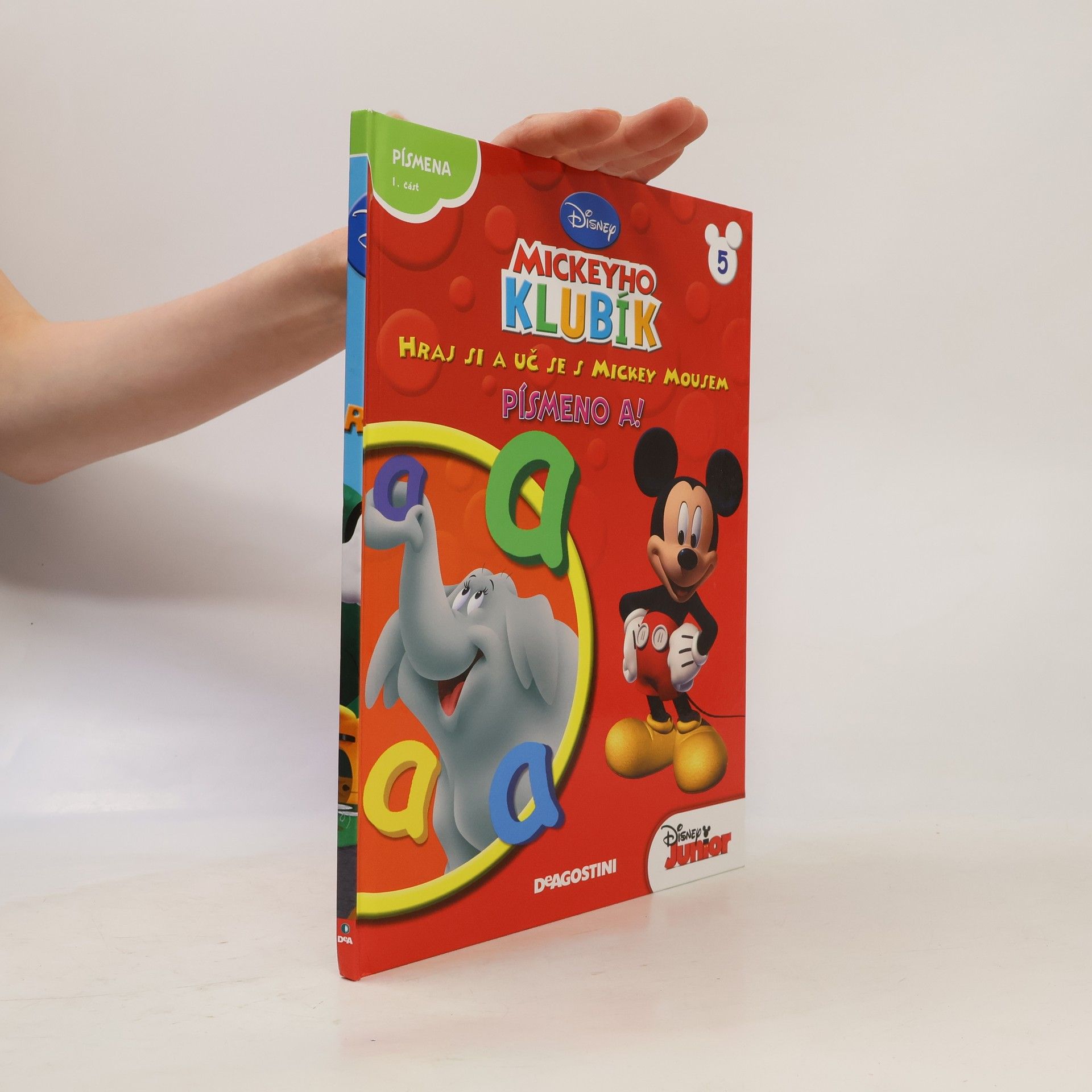 Mickeyho klubík : hraj si a uč se s Mickey Mousem. 5, Písmena. I. část, Písmeno A