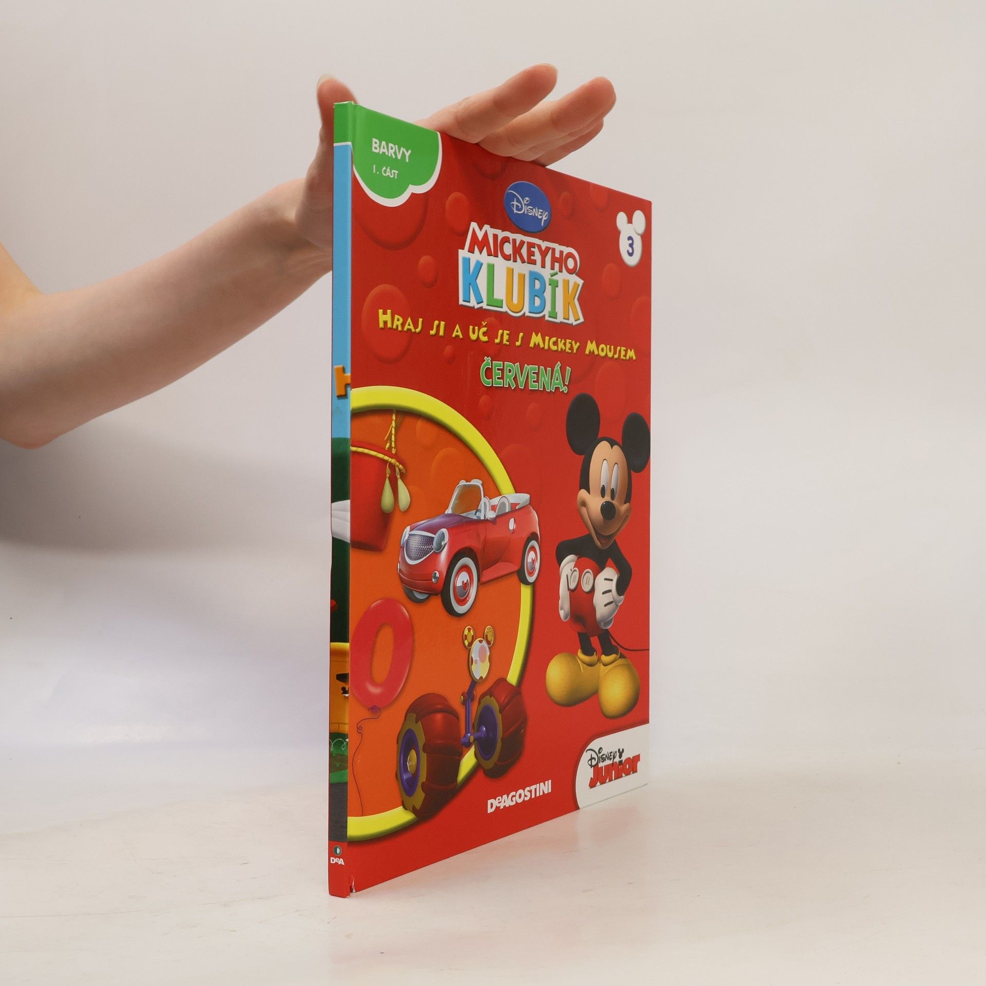 Auteurscollectief Mickeyho Klubík. Hraj si a uč se s Mickey Mousem 3. Červená!
