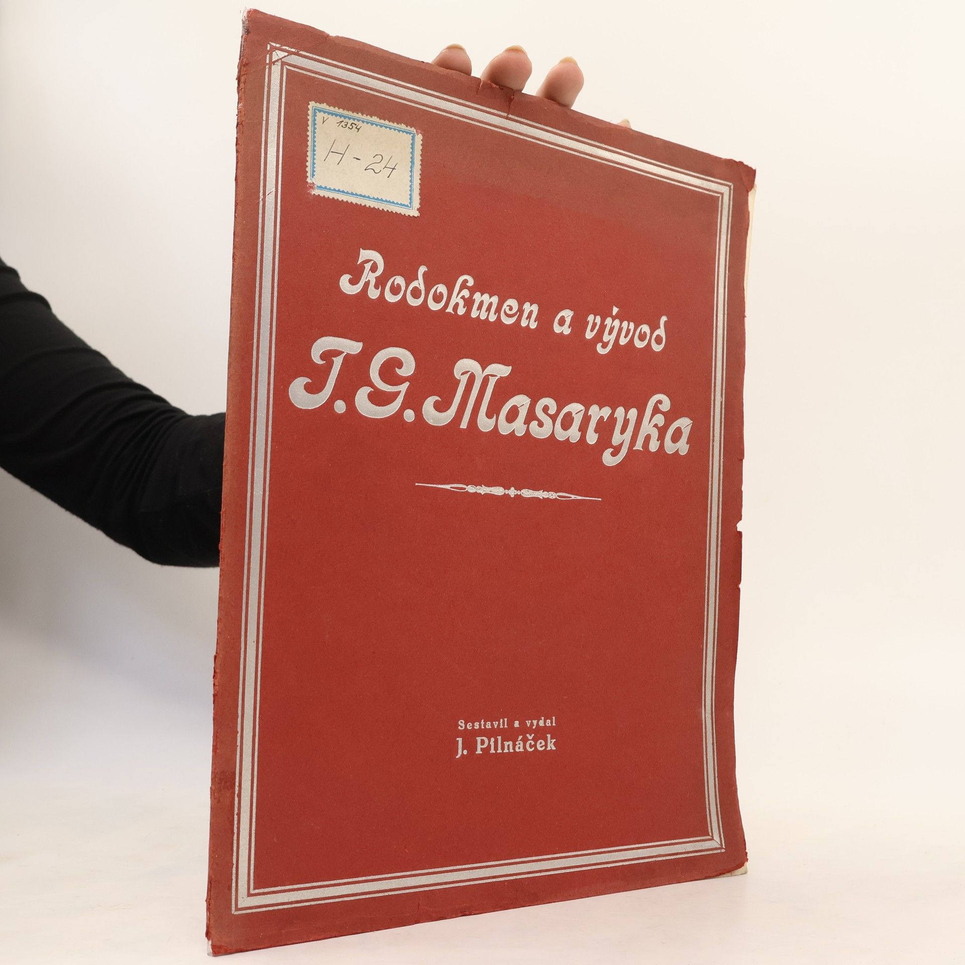 Josef Pilnáček Rodokmen a vývod T.G.Masaryka