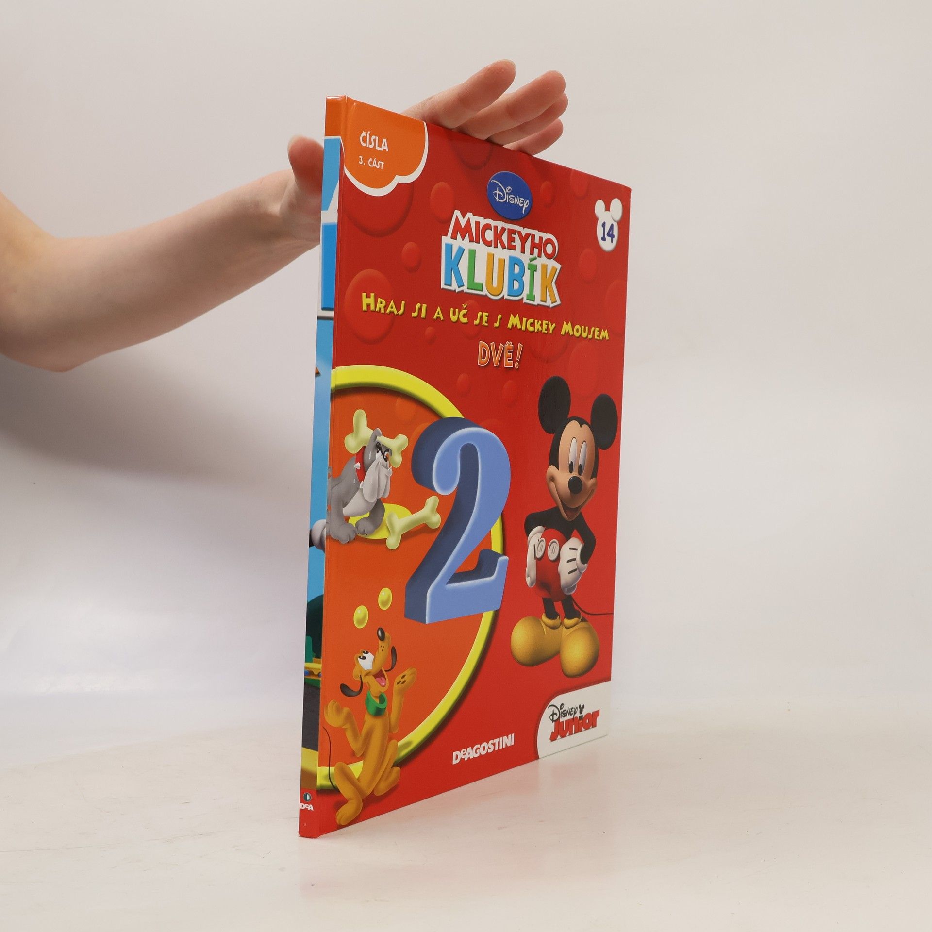 Kolektiv autorů Mickeyho klubík. Hraj si a uč se s Mickey Mousem 14. Dvě! 2
