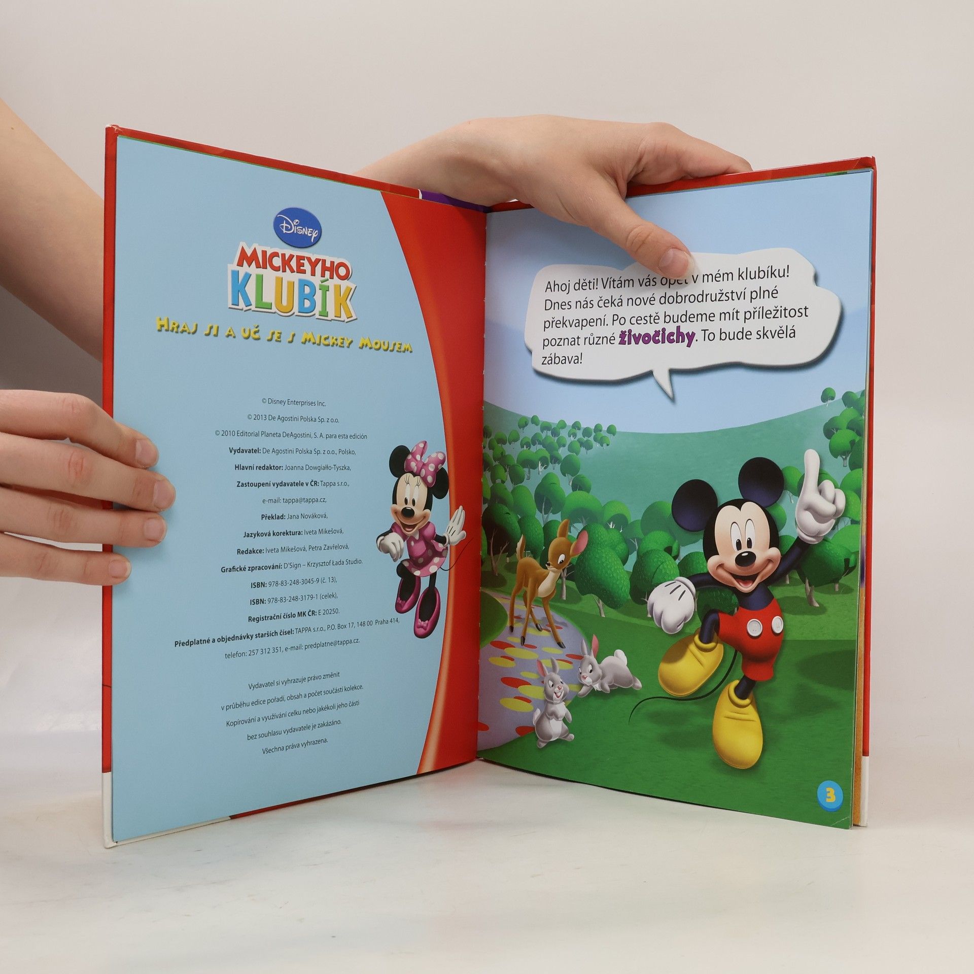 Autorenkollektiv Mickeyho klubík. Hraj si a uč se s Mickey Mousem 13. Živočichové!