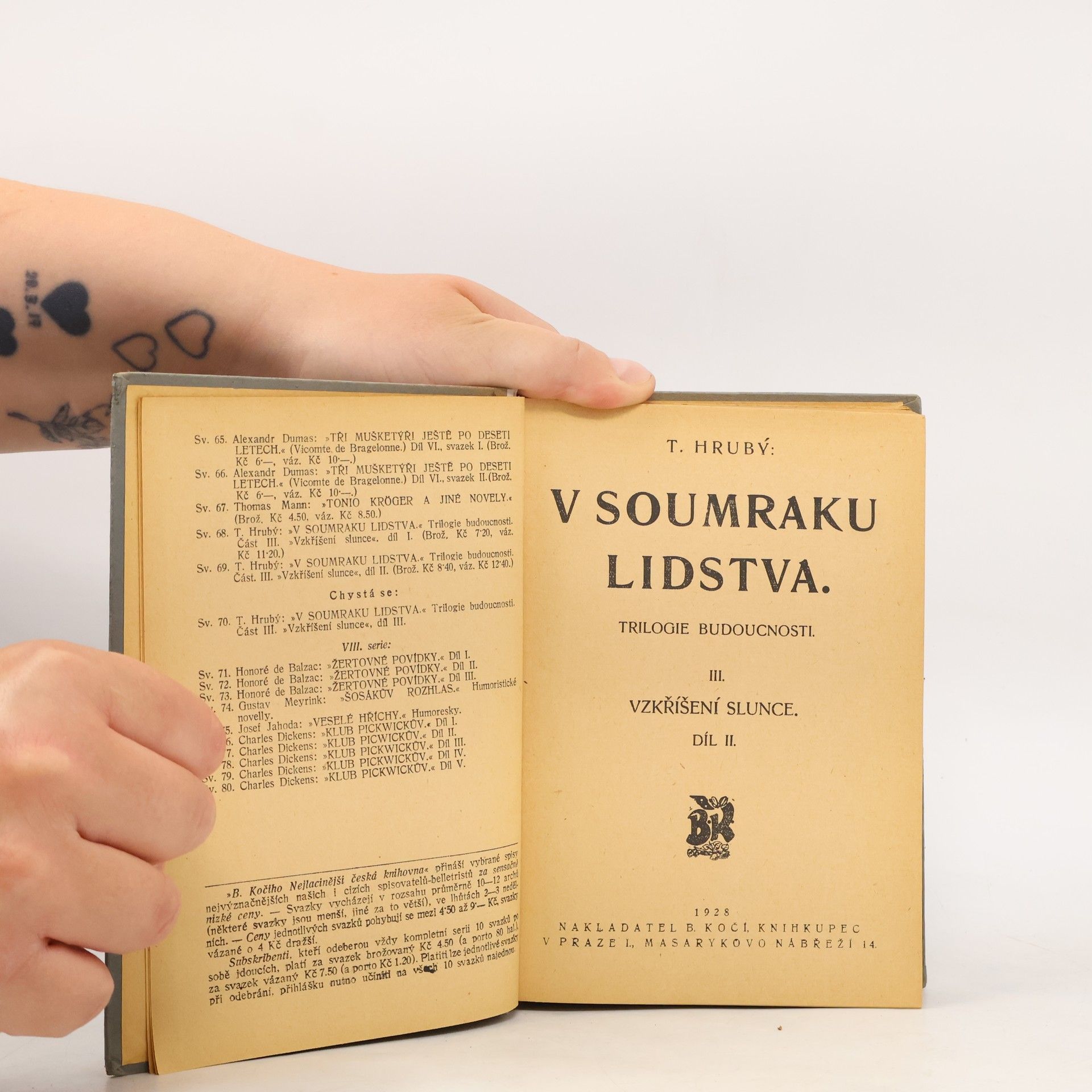 Tomáš Hrubý V soumraku lidstva III.