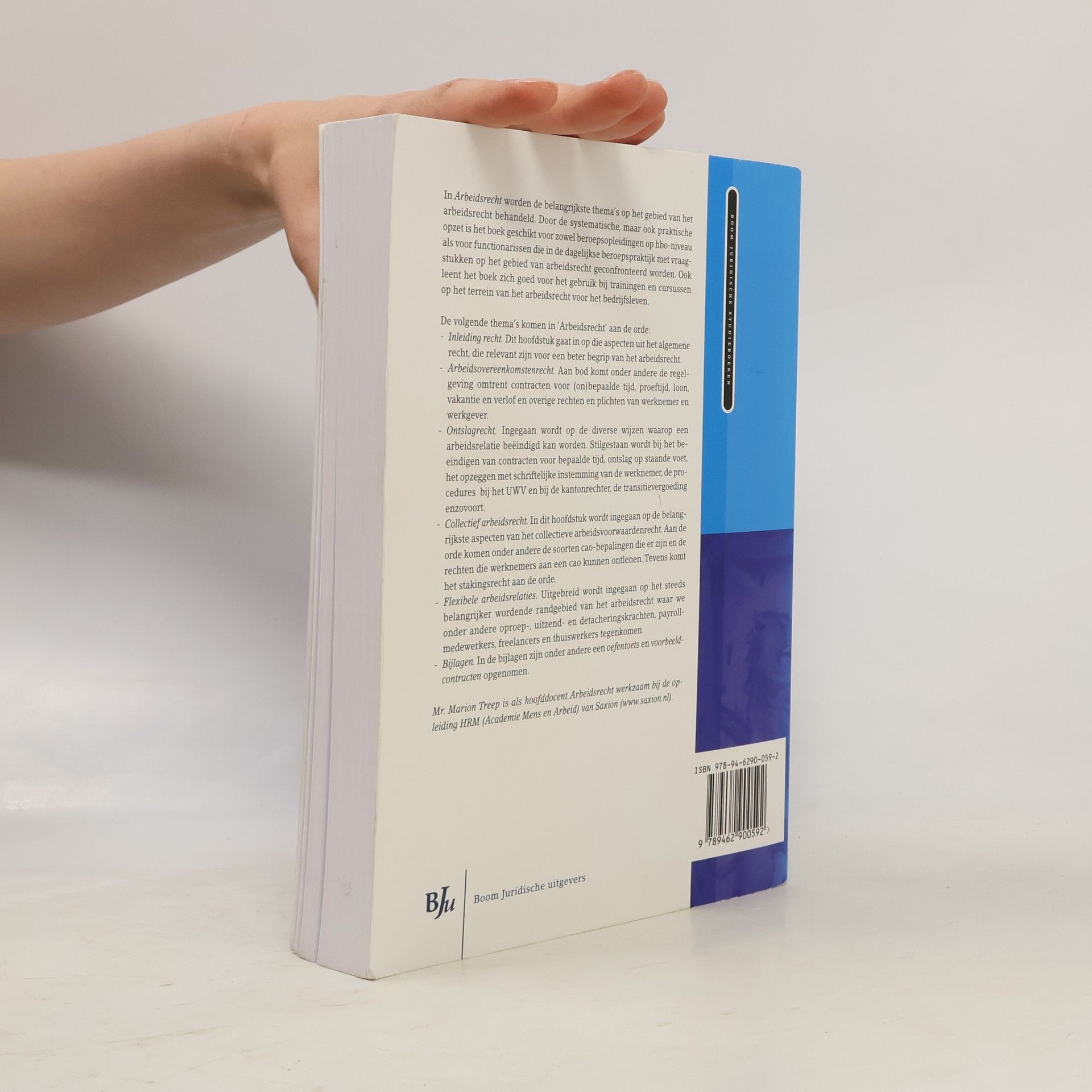 Marion Treep Boom Juridische studieboeken: Arbeidsrecht