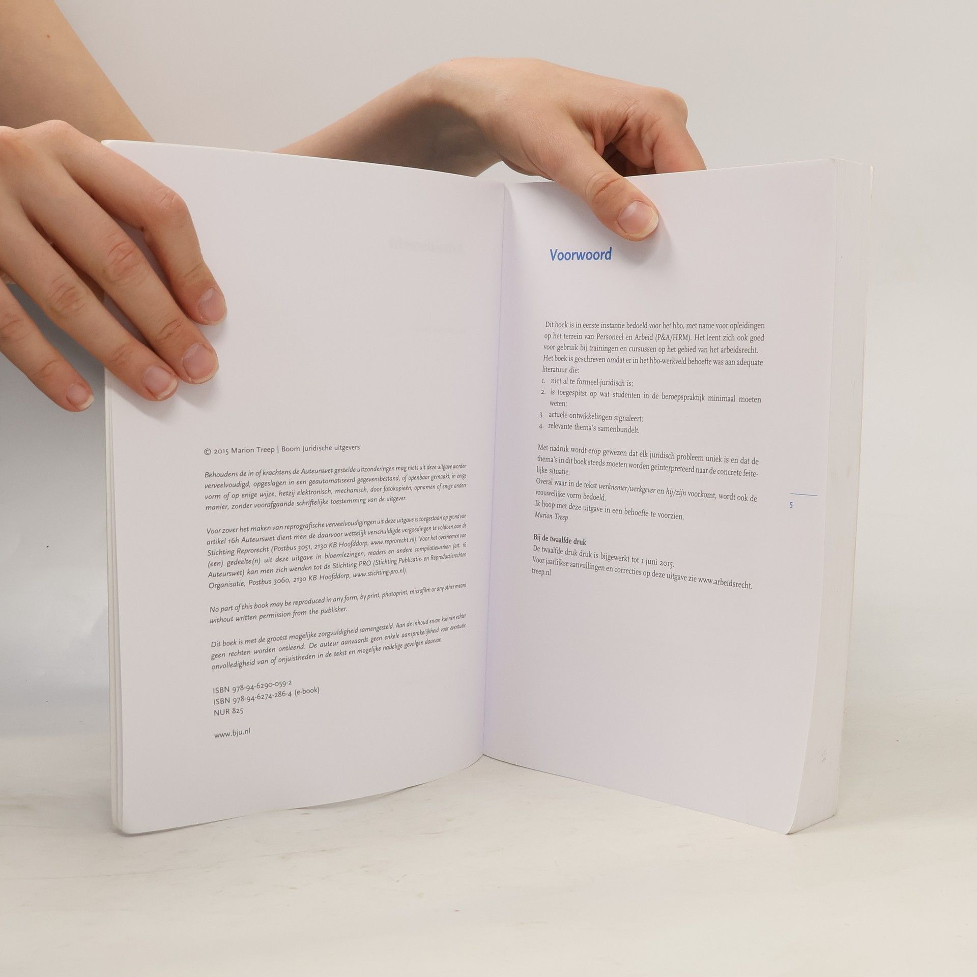 Marion Treep Boom Juridische studieboeken: Arbeidsrecht