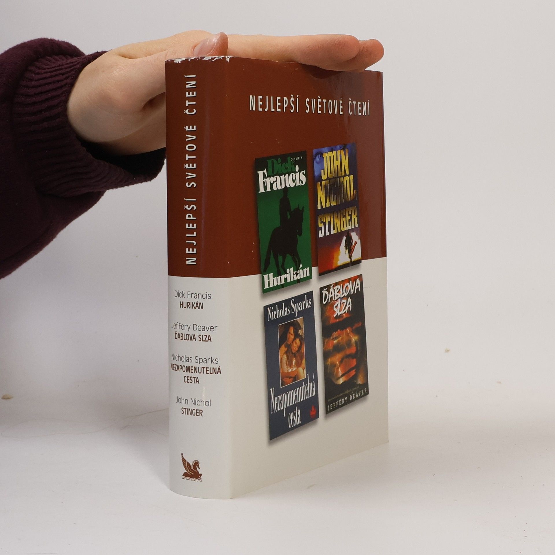 Nicholas Sparks Nejlepší světové čtení. Hurikán. Ďáblova slza. Nezapomenutelná cesta. Stinger