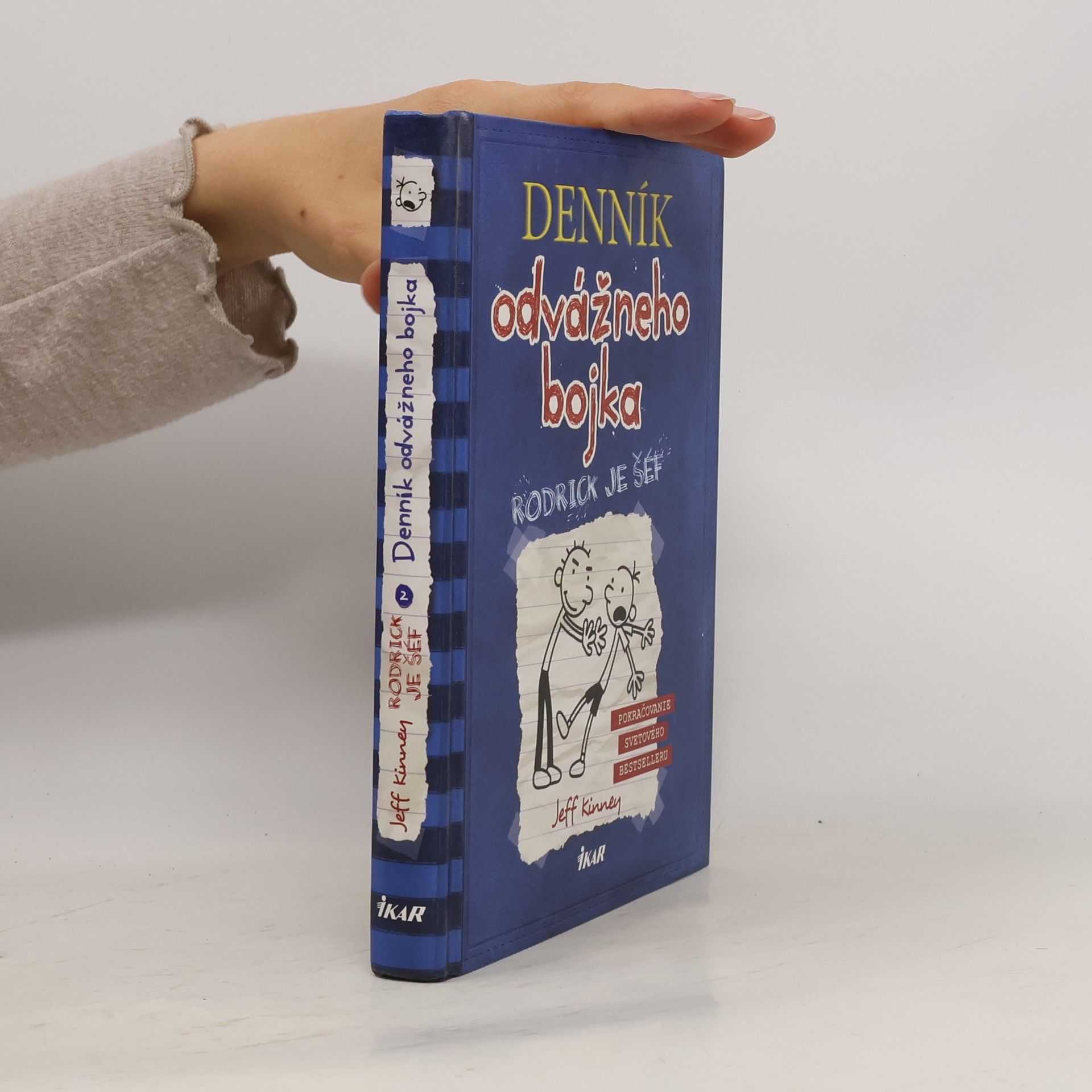 Jeff Kinney Deník odvážneho bojka 2. Rodrick je šéf