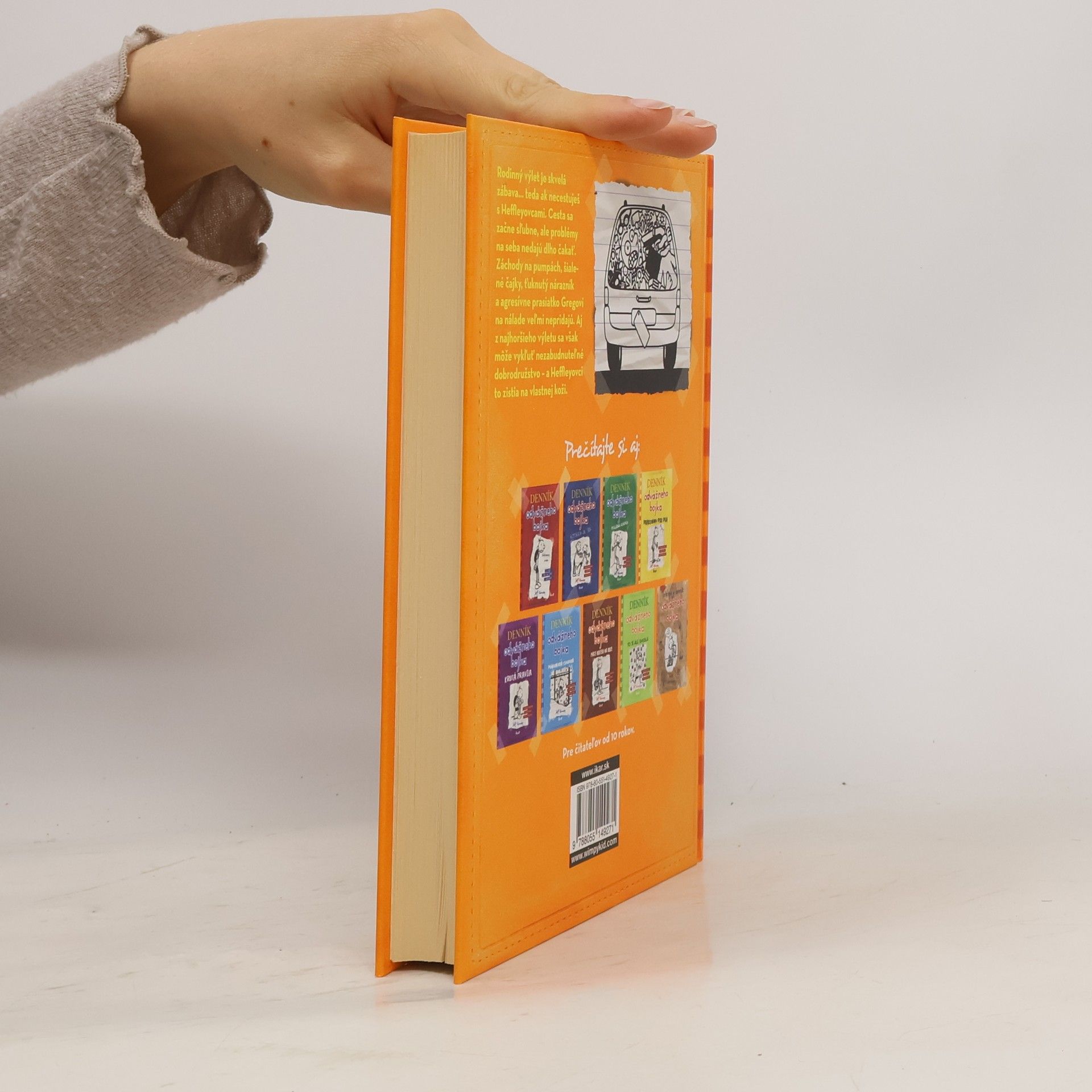 Jeff Kinney Denník odvážneho bojka 9. Dlhá cesta