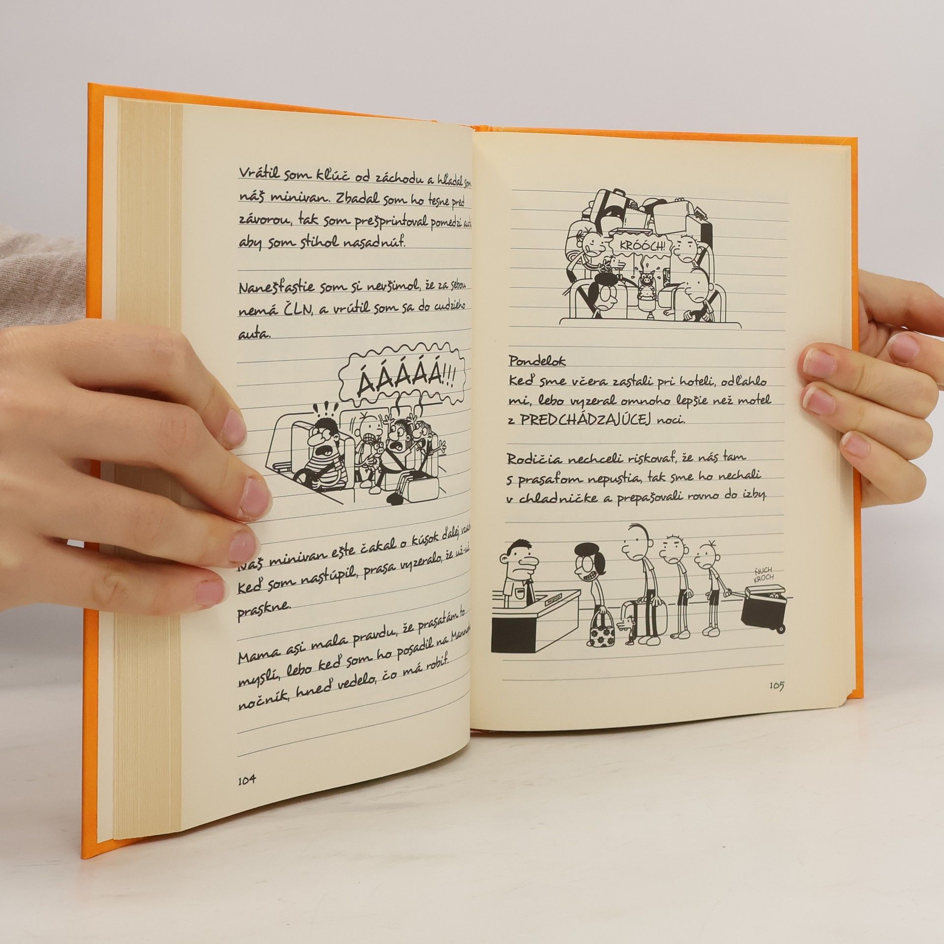 Jeff Kinney Denník odvážneho bojka 9. Dlhá cesta