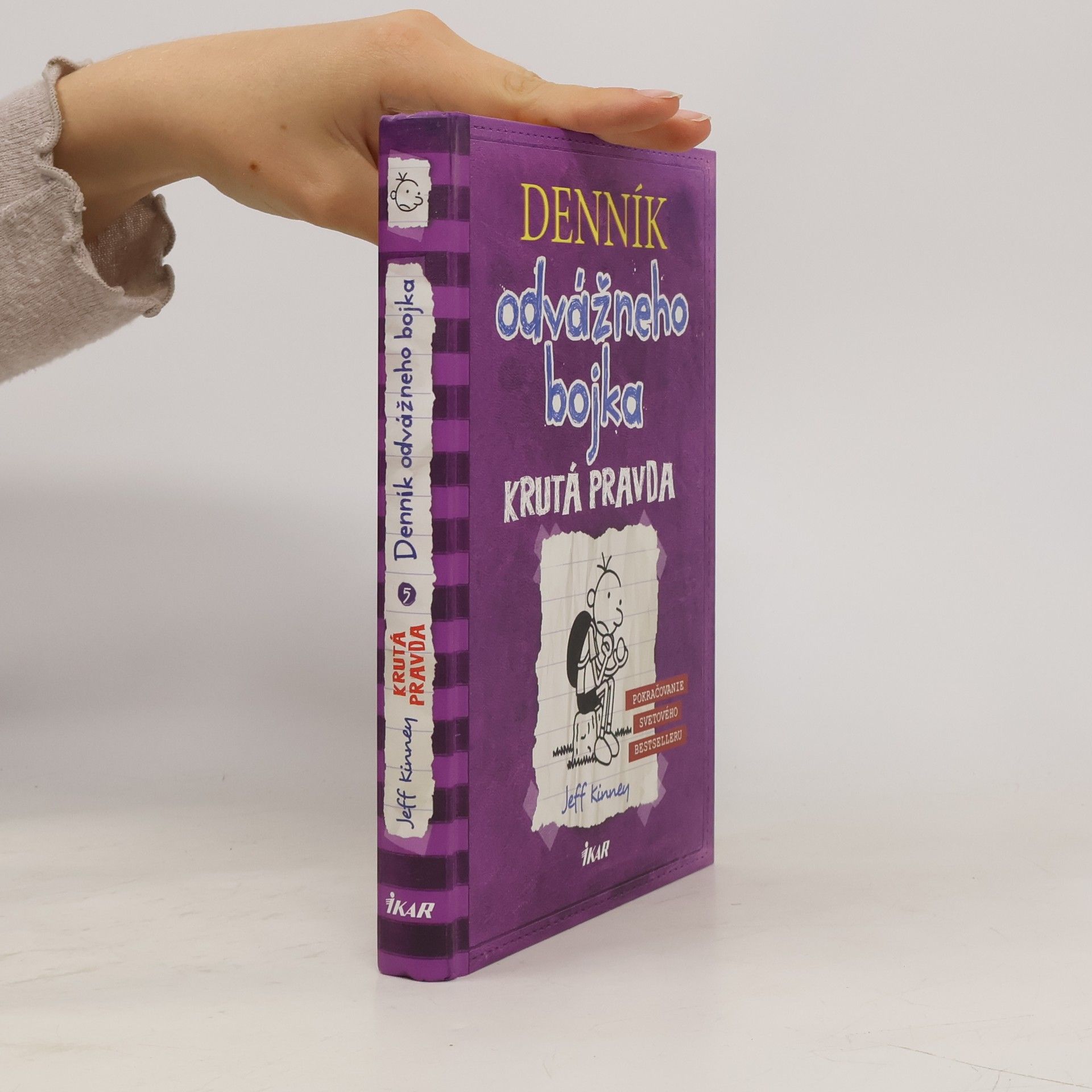 Jeff Kinney Denník odvážneho bojka 5. Krutá pravda