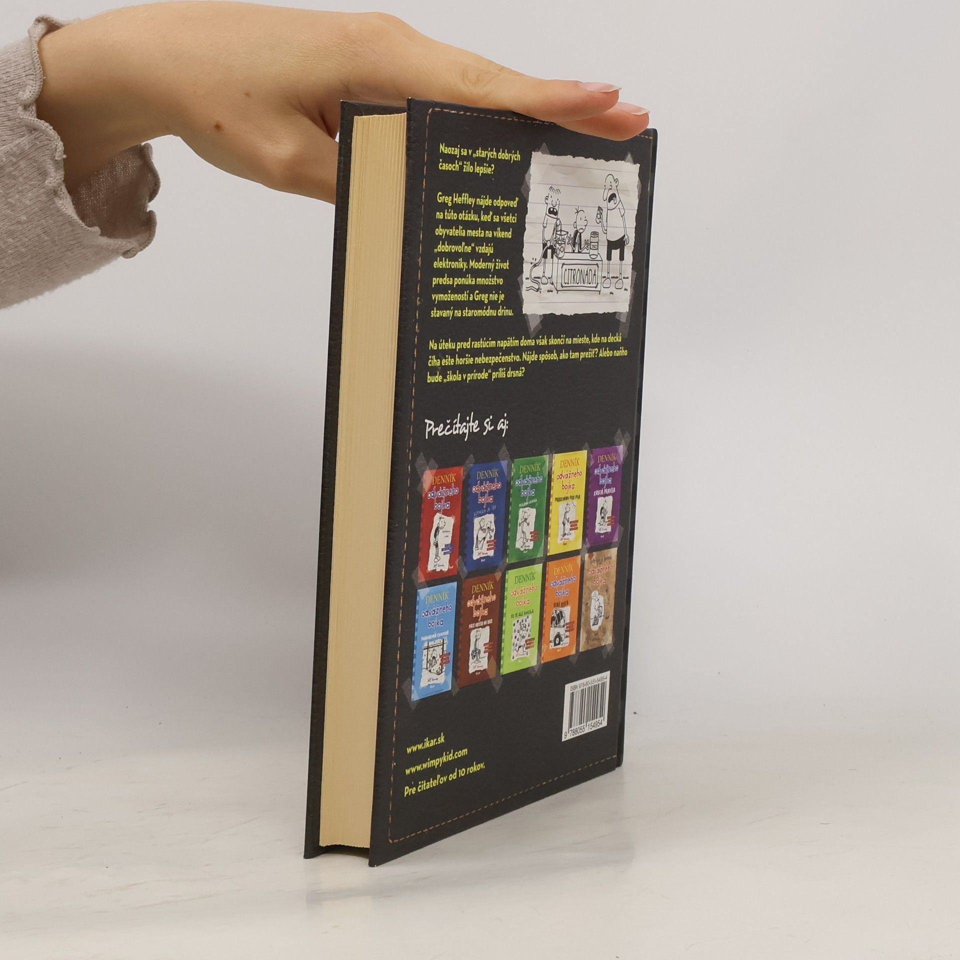 Jeff Kinney Denník odvážneho bojka 10. Drsná škola