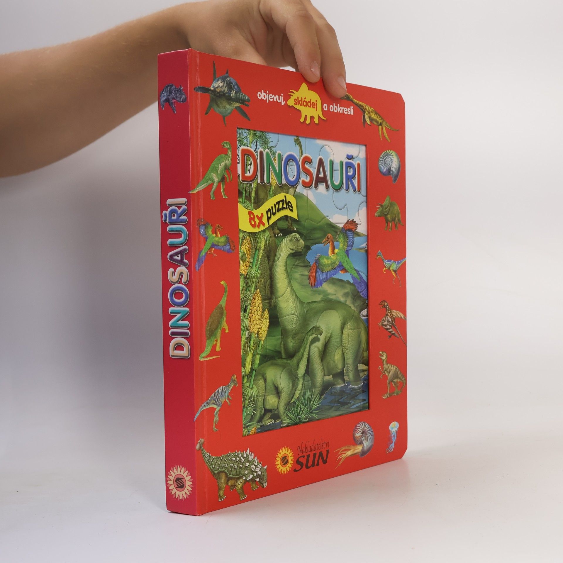 Dinosauři : 8x puzzle