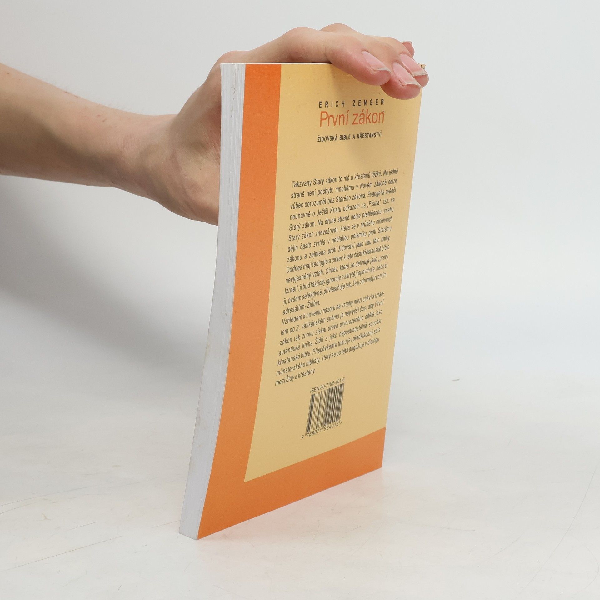 Erich Zenger První zákon - Židovská bible a křesťané