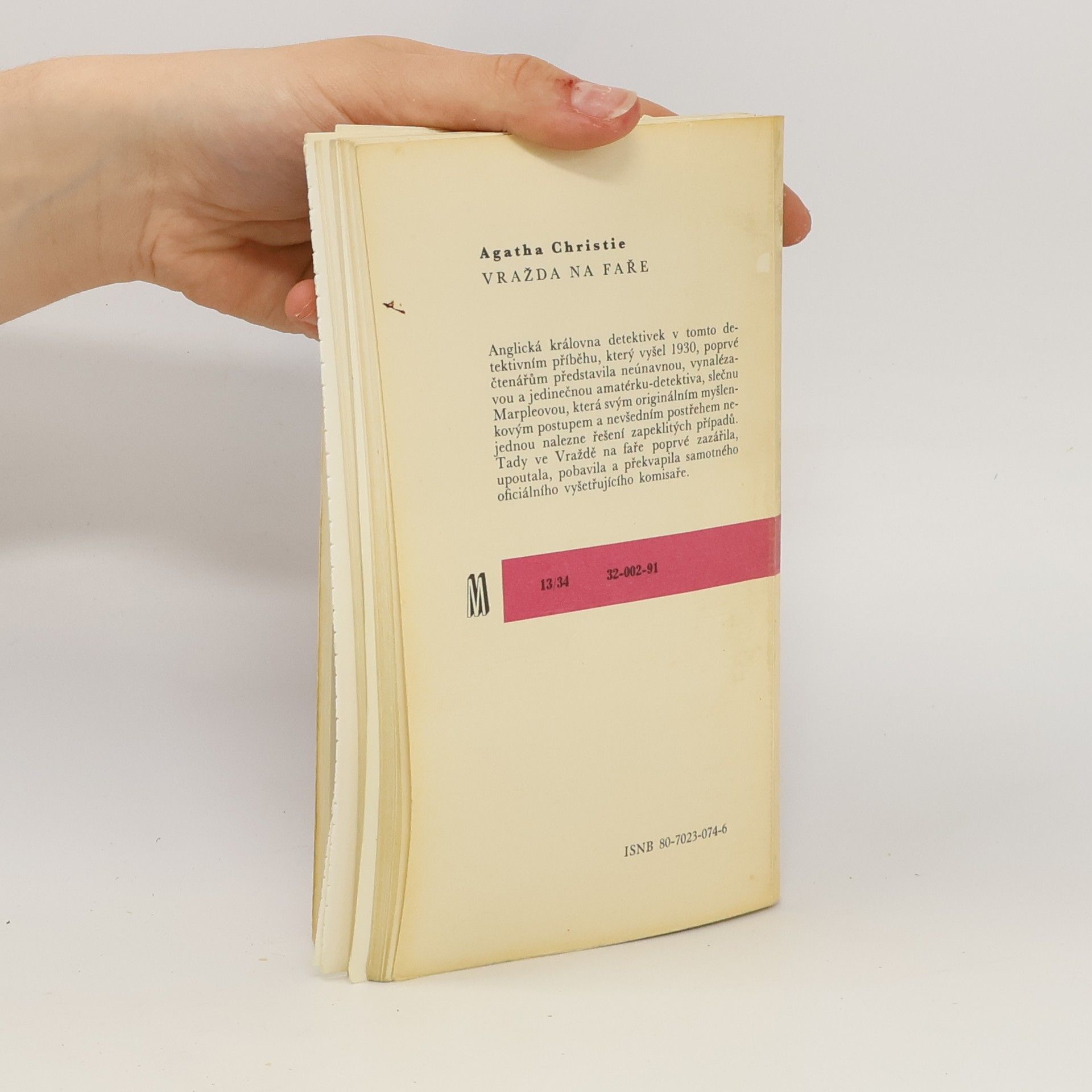 Agatha Christie Vražda na faře