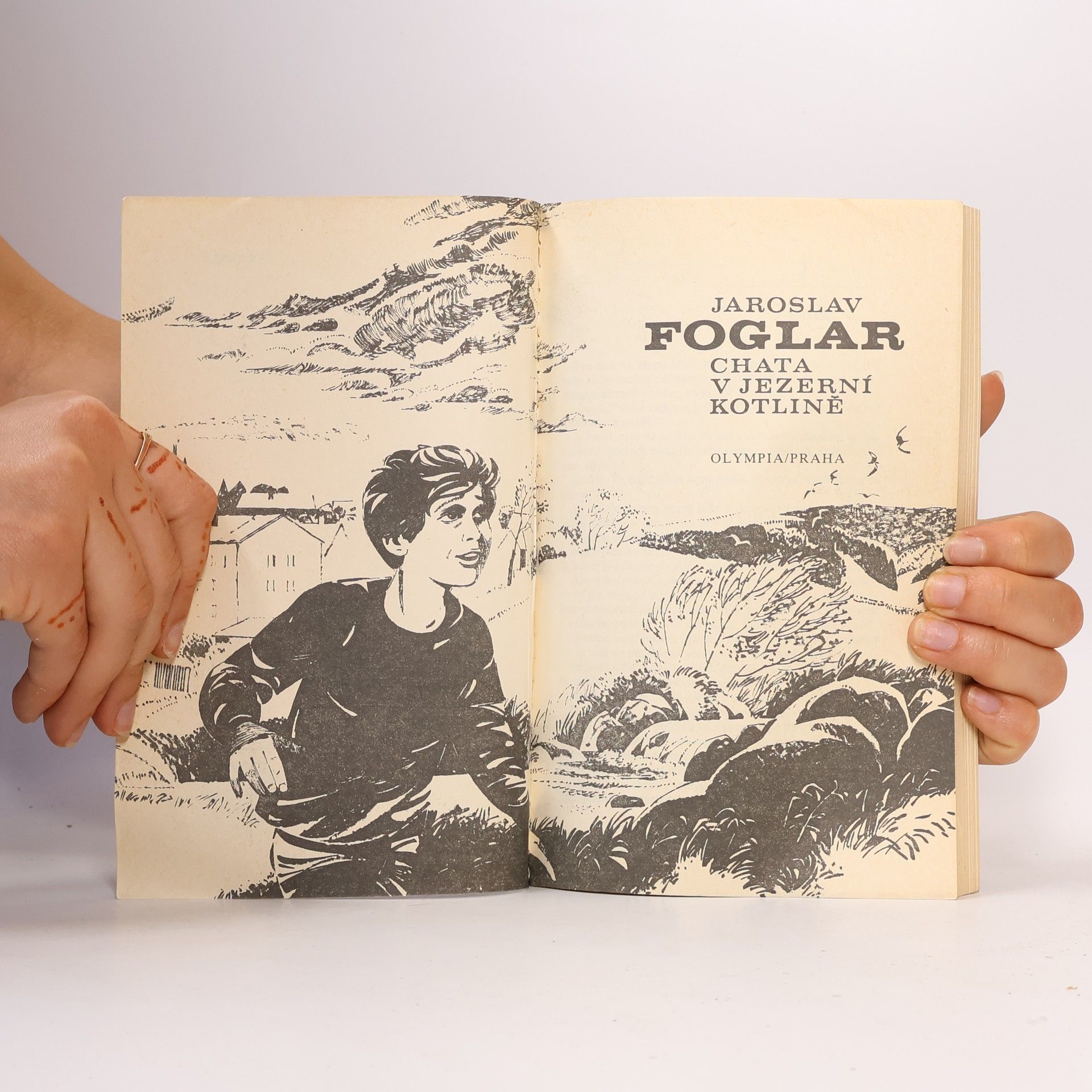 Jaroslav Foglar Chata v Jezerní kotlině