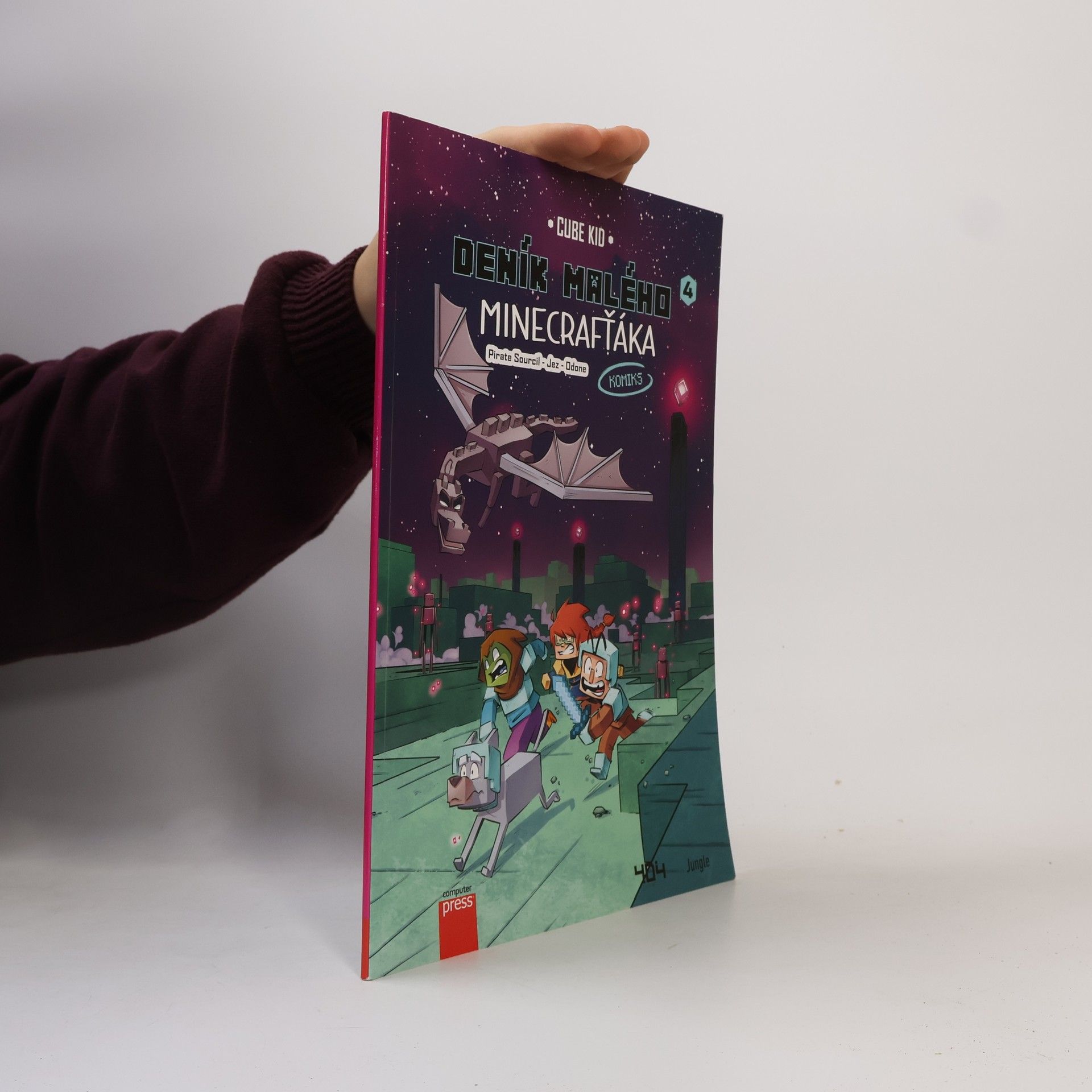 Piratesourcil Deník malého Minecrafťáka : komiks. 4, Vítejte v Říši Konce