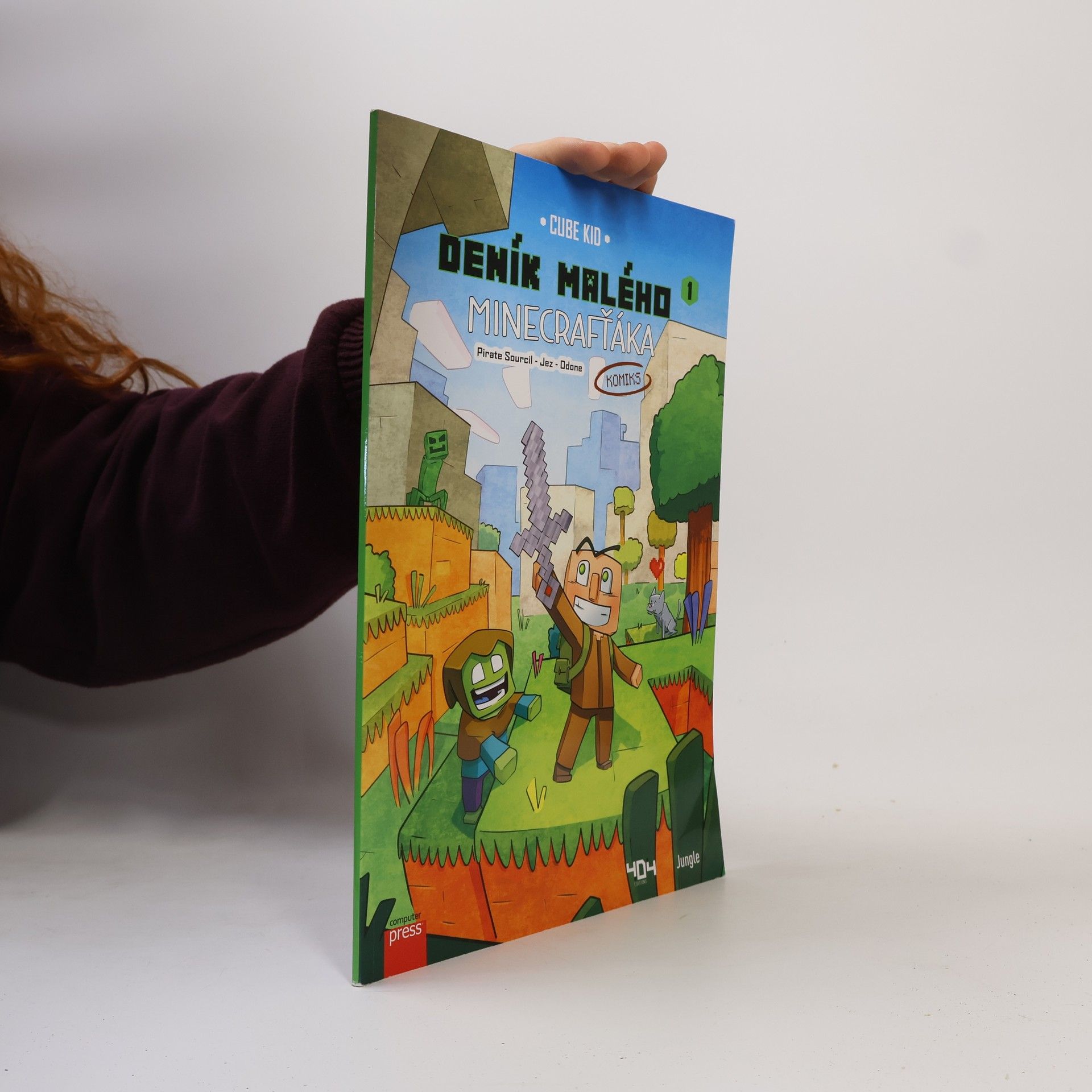 Pirate Sourcil Deník malého Minecrafťáka : komiks. 1, Nový bojovník