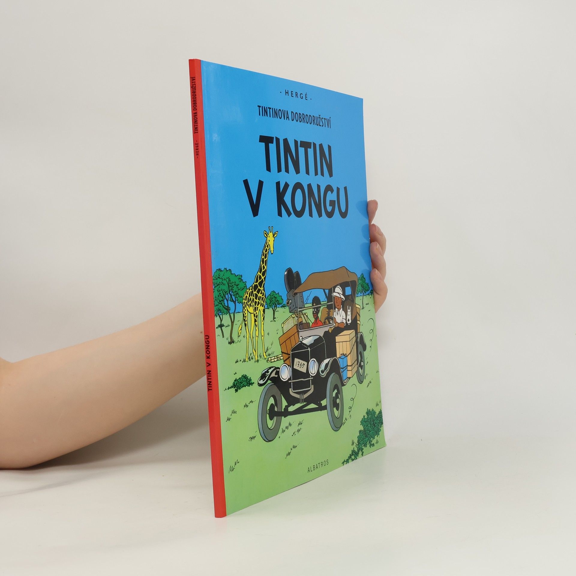 Hergé Tintin v Kongu