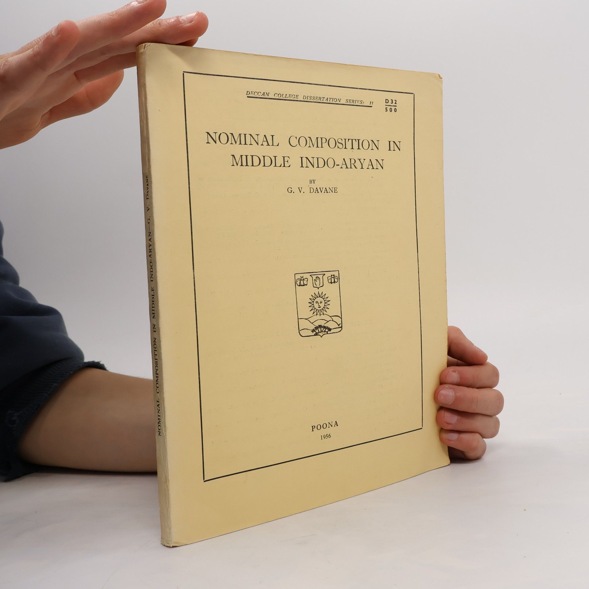Gulab V. Davane Nominal composition in middle Indo-Aryan