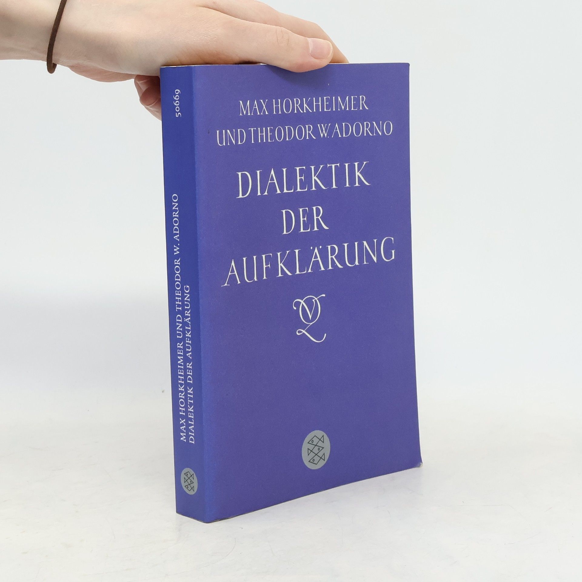 Max Horkheimer Dialektik der Aufklärung
