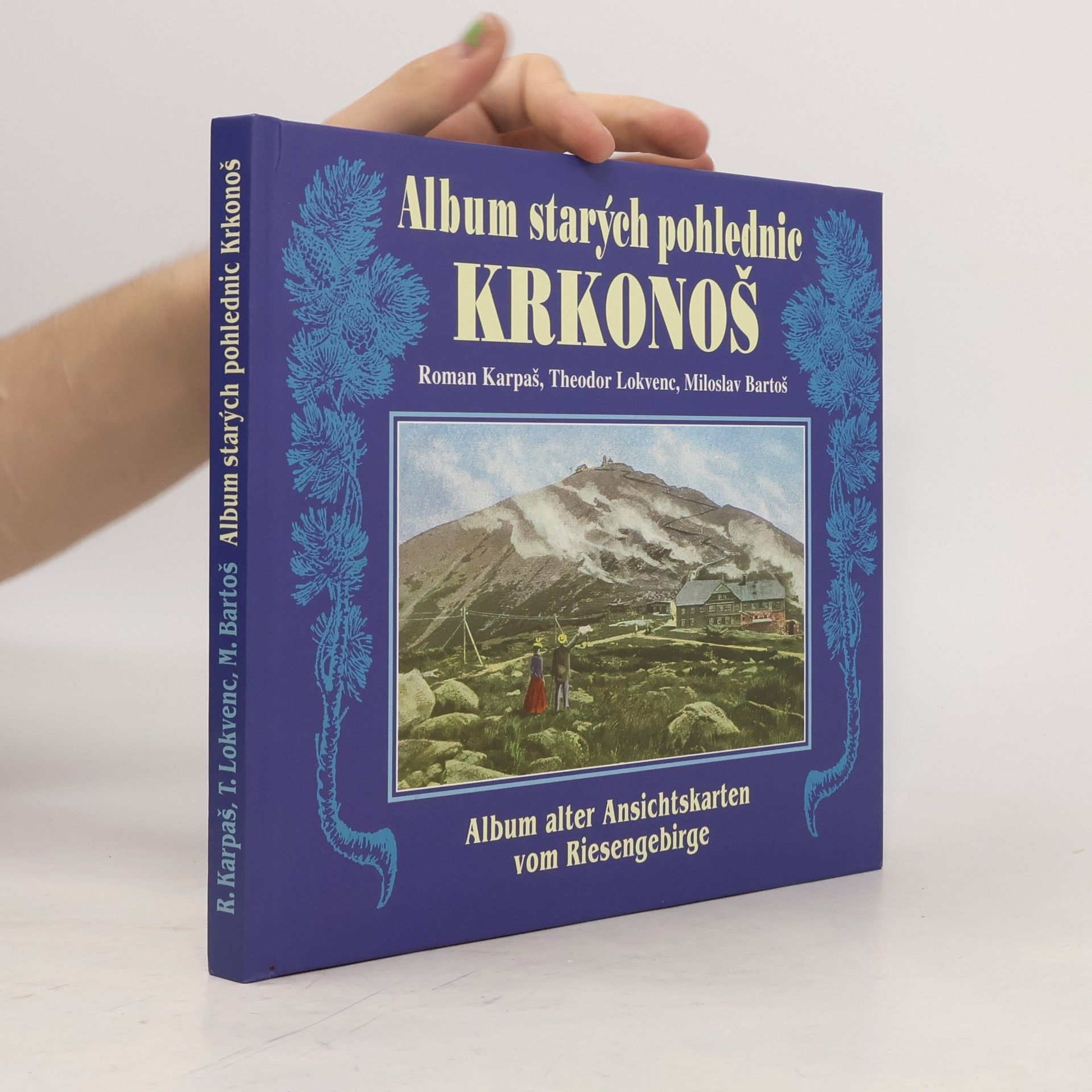 Theodor Lokvenc Album starých pohlednic Krkonoš