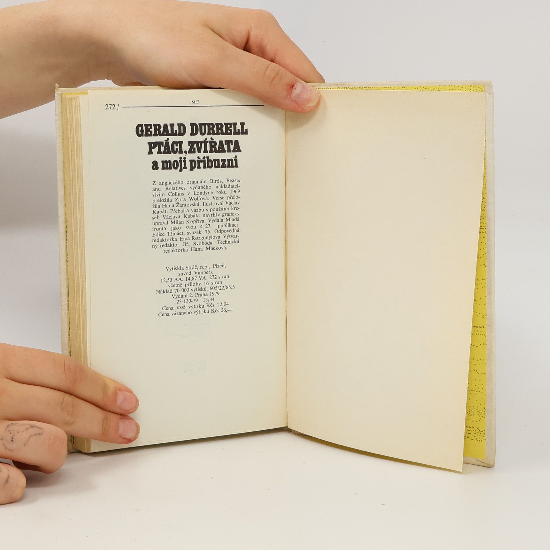 Gerald Durrell Ptáci, zvířata a moji příbuzní