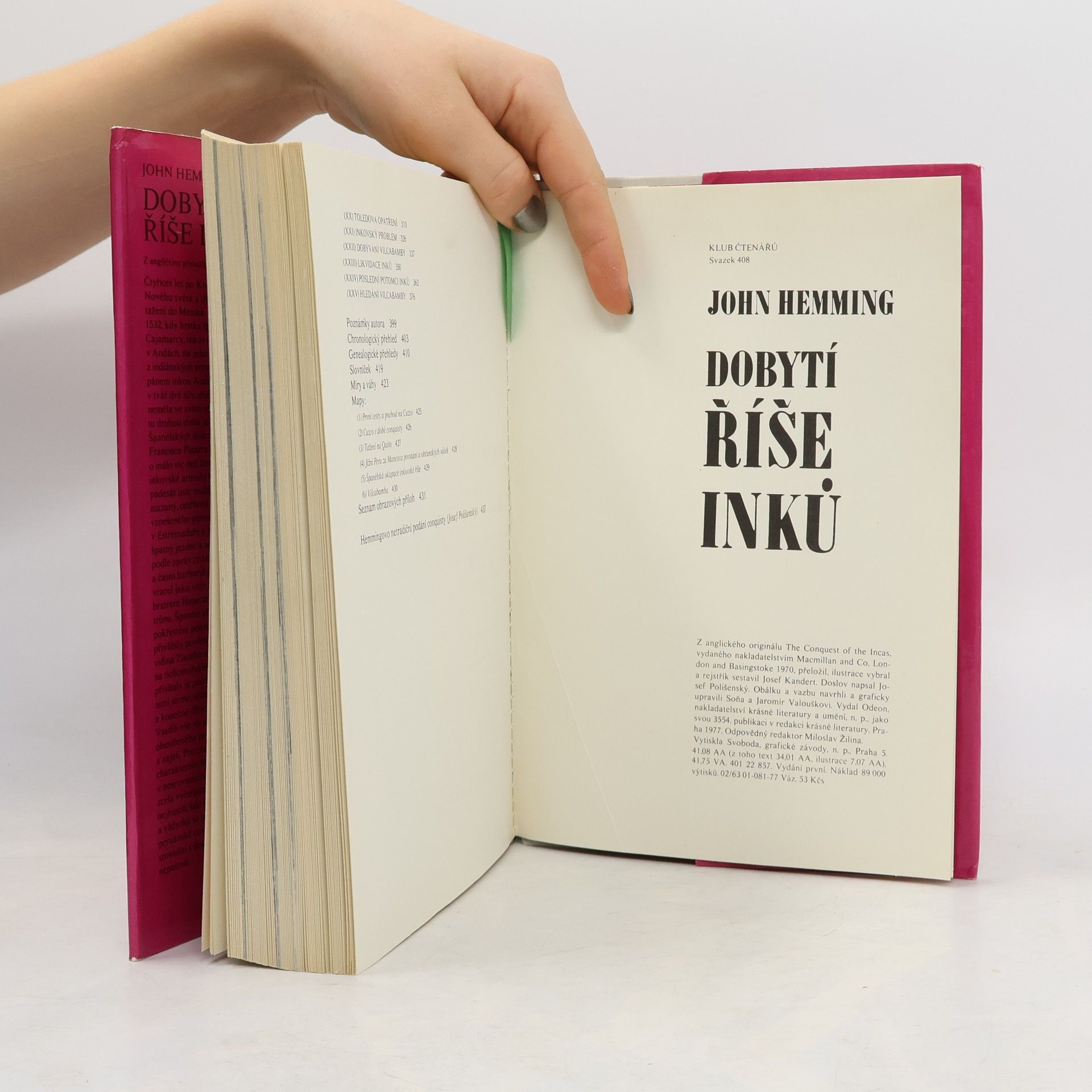 John Hemming Dobytí říše Inků