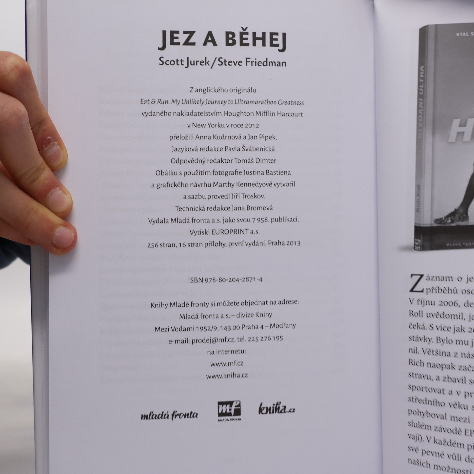 Scott Jurek Jez a běhej