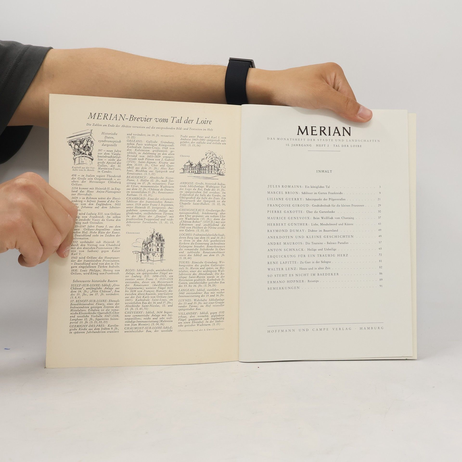 Autorenkollektiv Merian. Tal der Loire