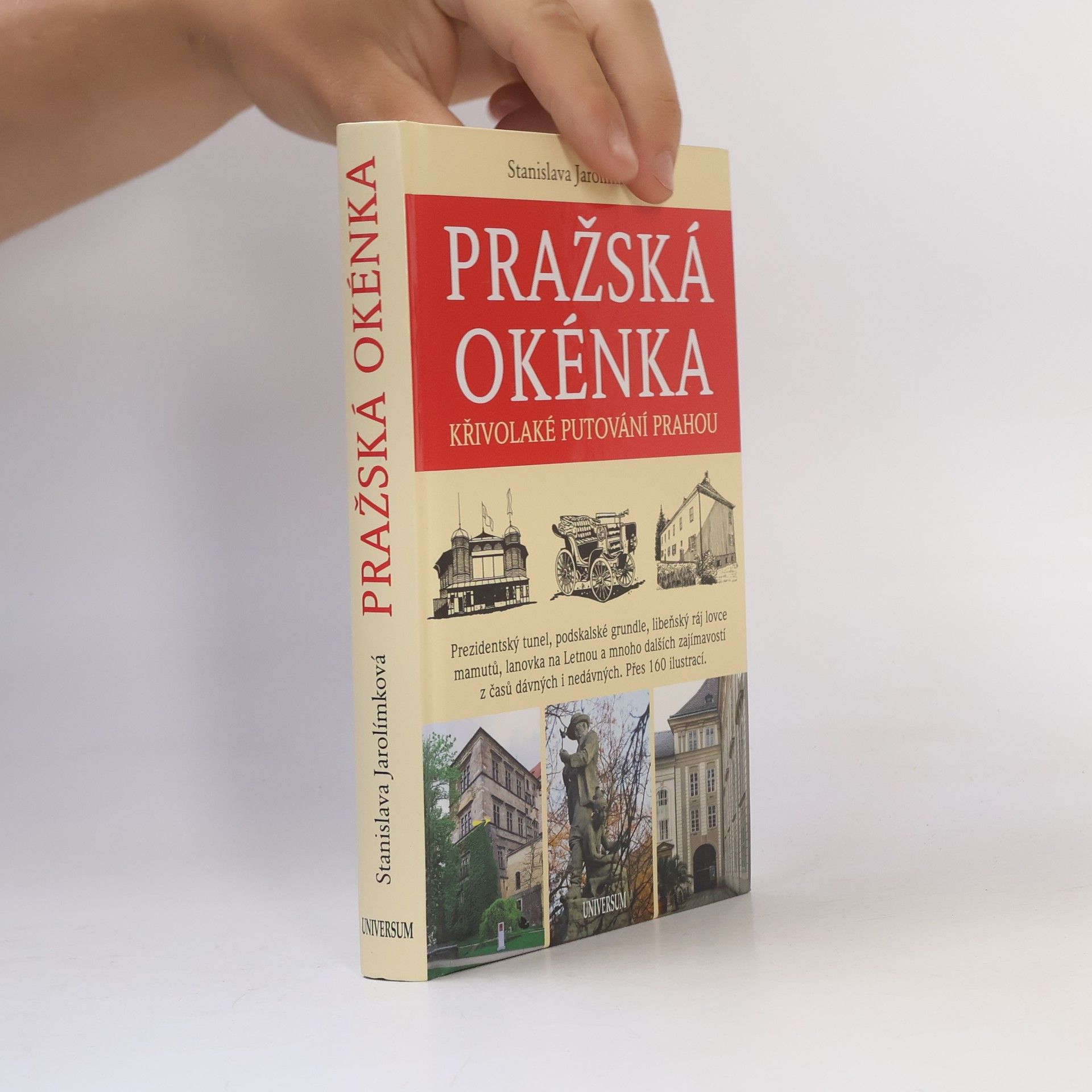 Stanislava Jarolímková Pražská okénka : křivolaké putování Prahou