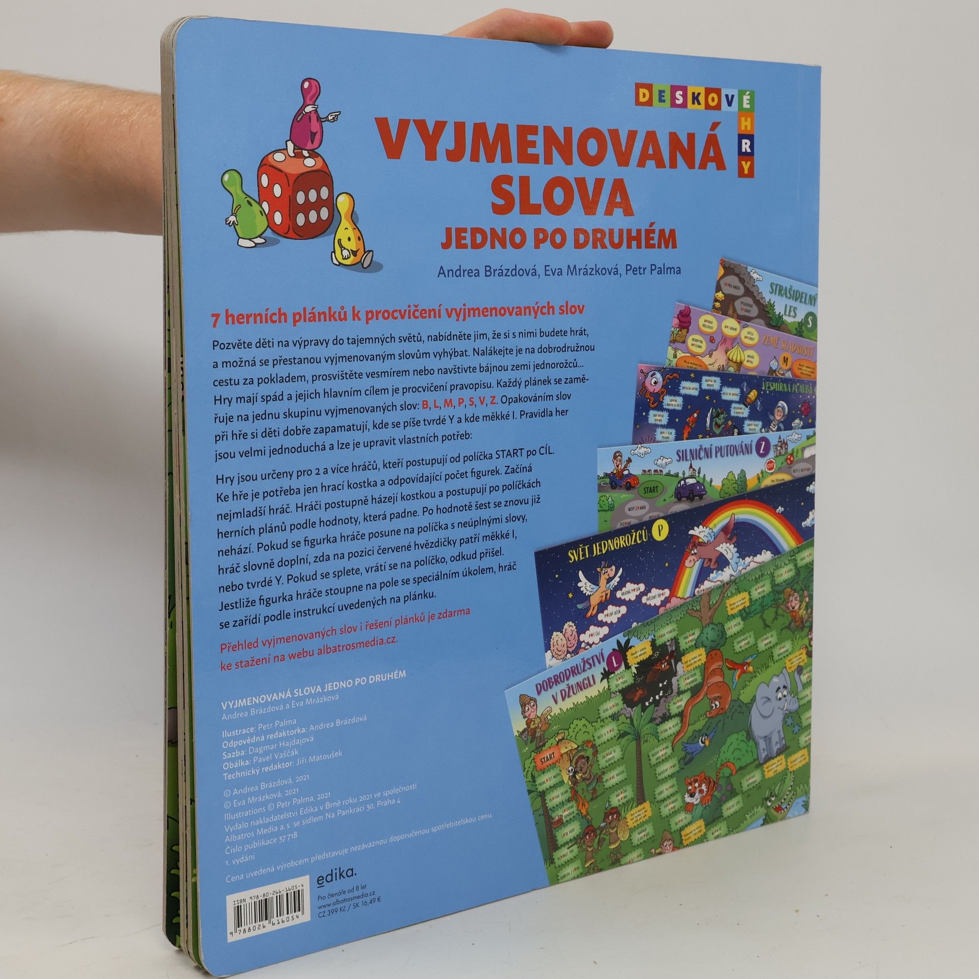 Andrea Brázdová Deskové hry: Vyjmenovaná slova jedno po druhém