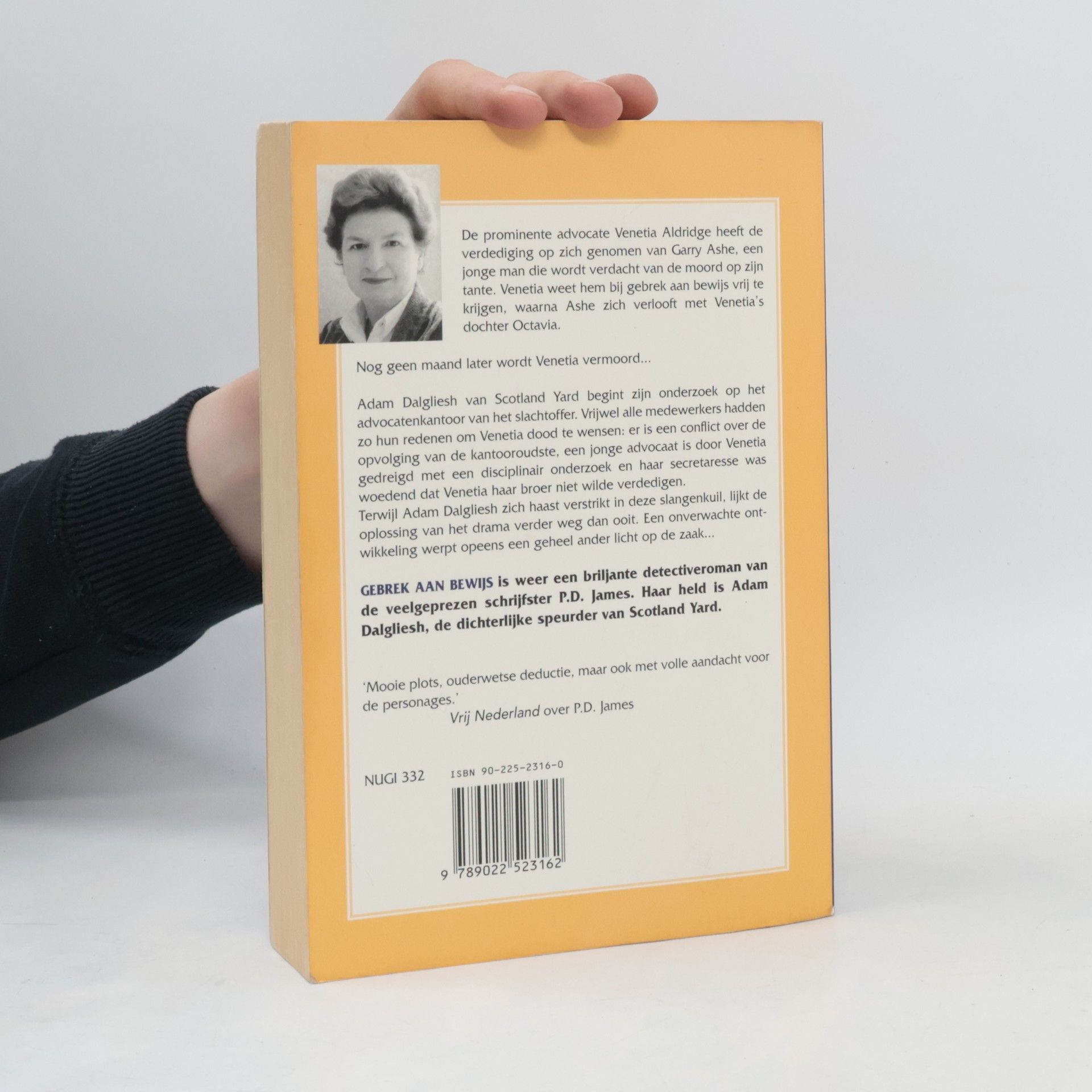 Phyllis Dorothy James Een Adam Dalgliesh Mysterie: Gebrek aan bewijs
