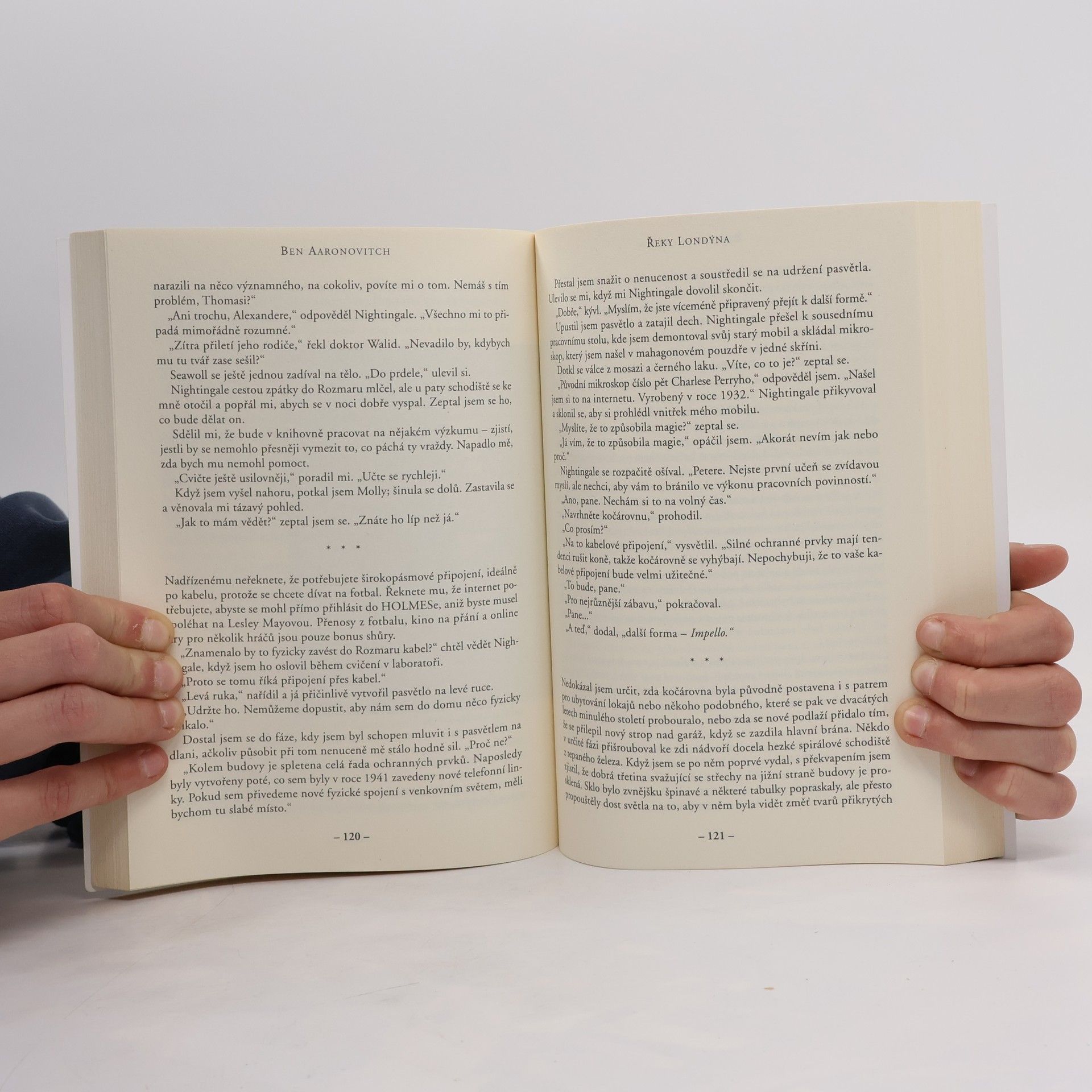 Ben Aaronovitch Řeky Londýna