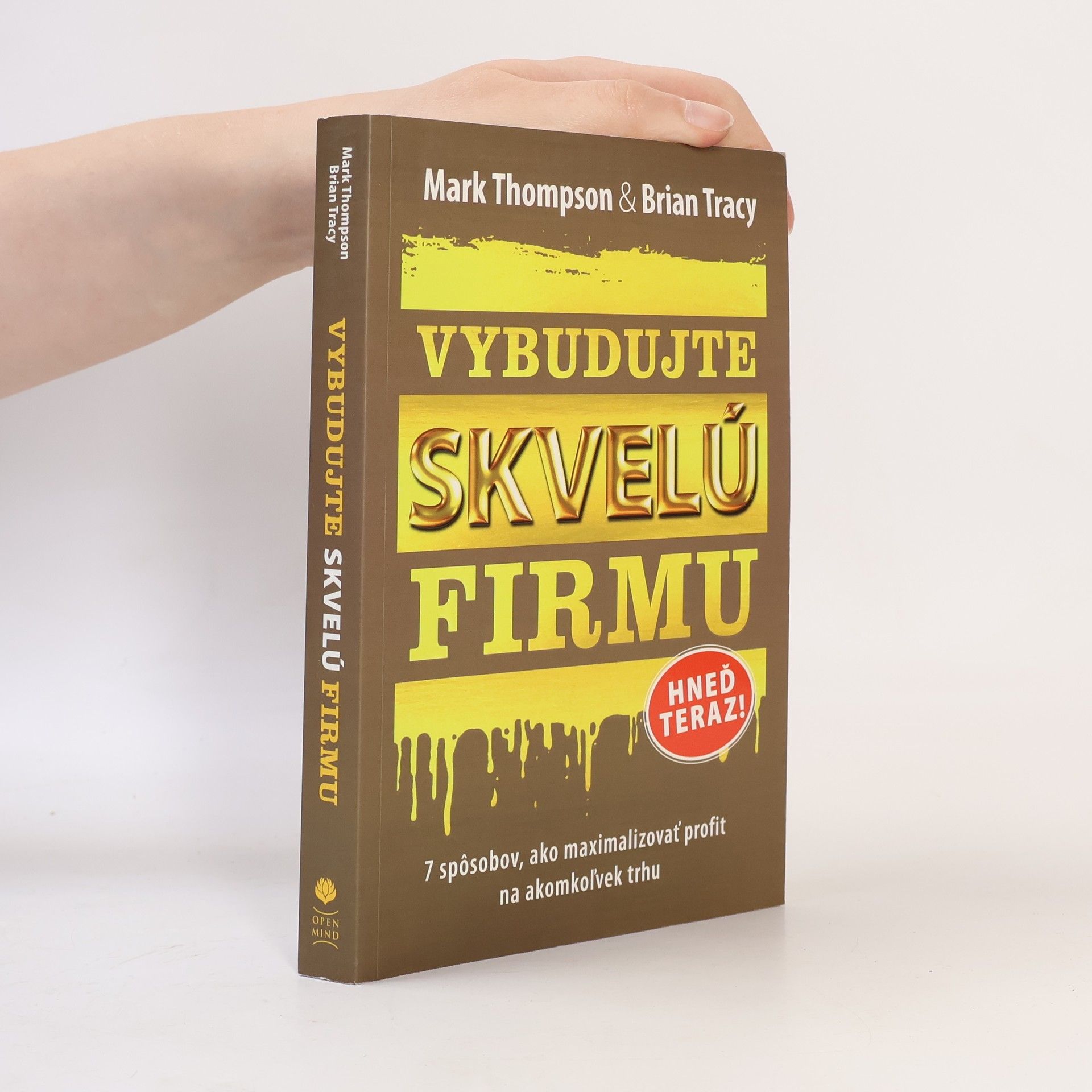 Mark Thompson Vybudujte skvelú firmu